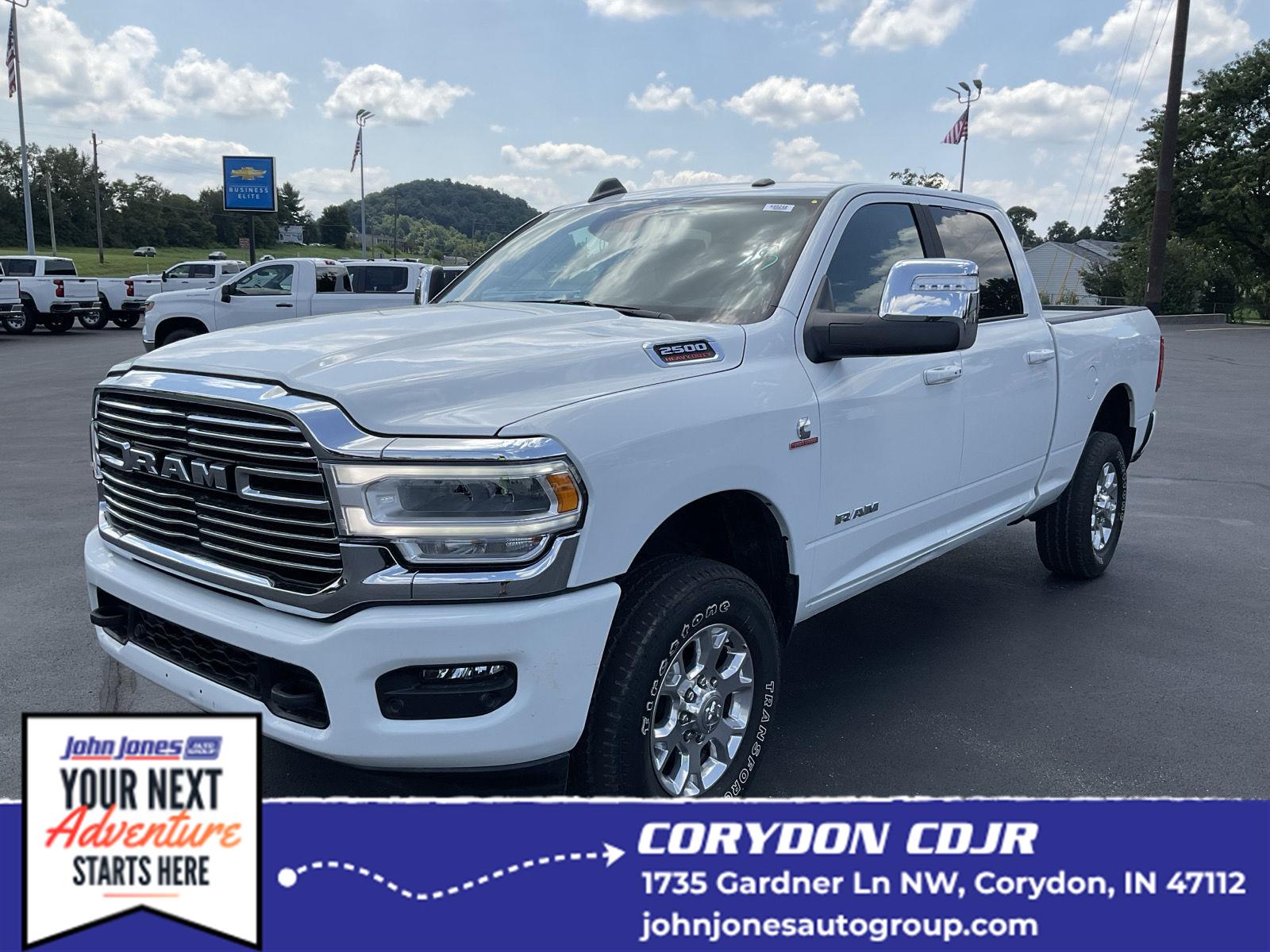 Bright White Clearcoat 2024 RAM 2500 Pickup Truck Four-Wheel Drive Automatic