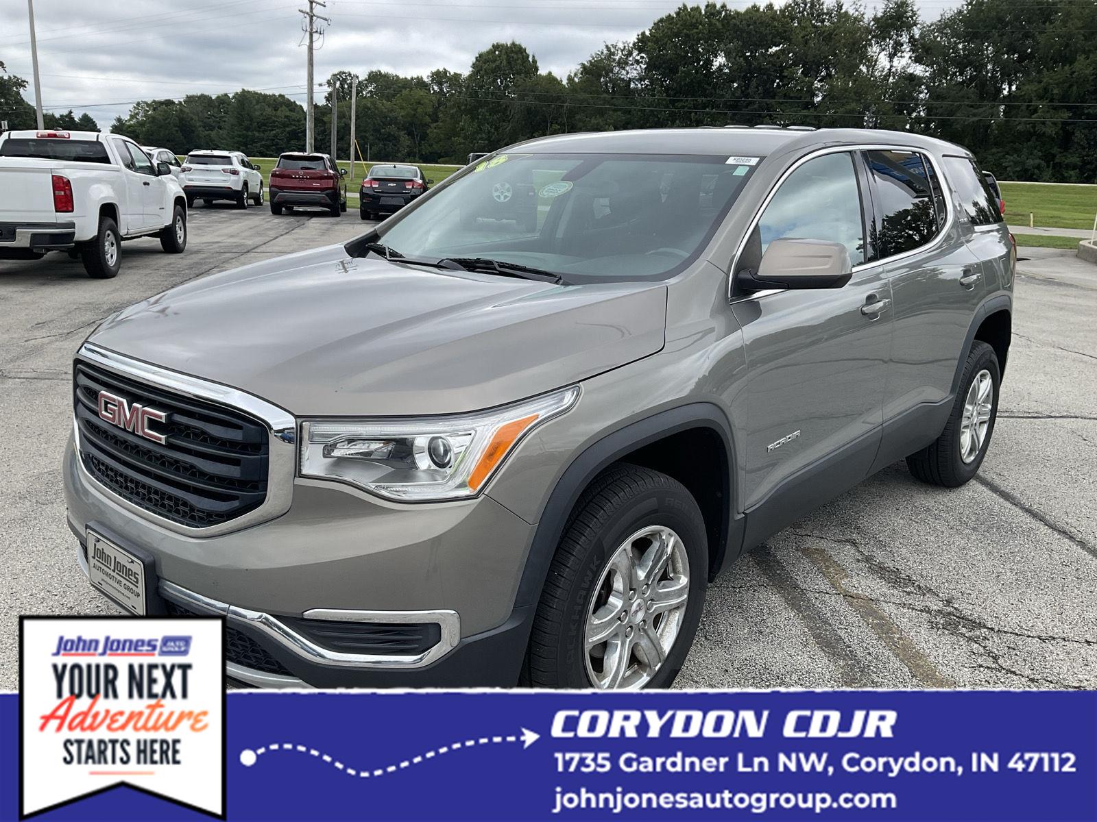 Pepperdust Metallic 2019 GMC Acadia SUV / Crossover Four-Wheel Drive 6-Speed Automatic