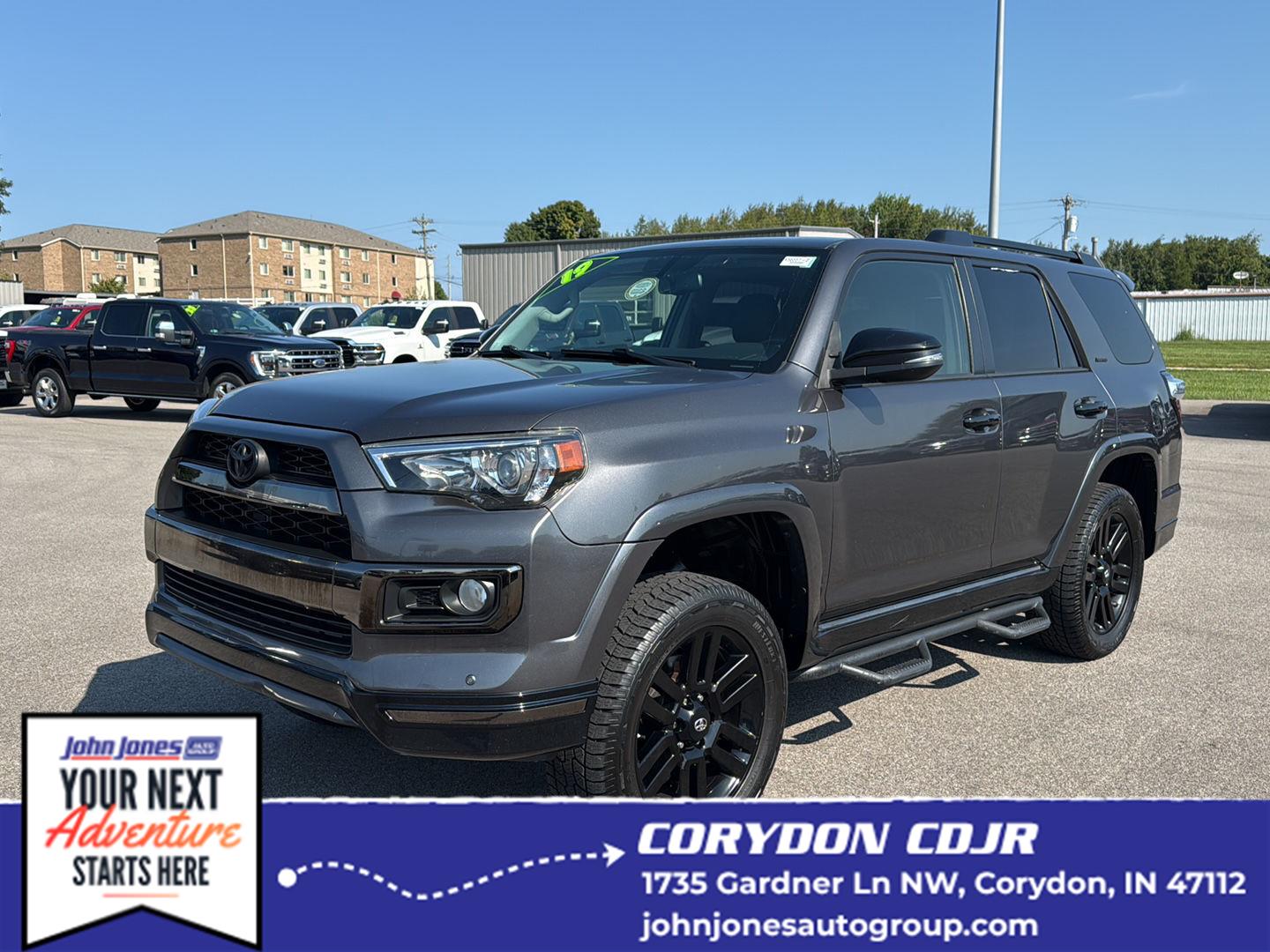Magnetic Gray Metallic 2019 Toyota 4Runner SUV / Crossover All-Wheel Drive Automatic
