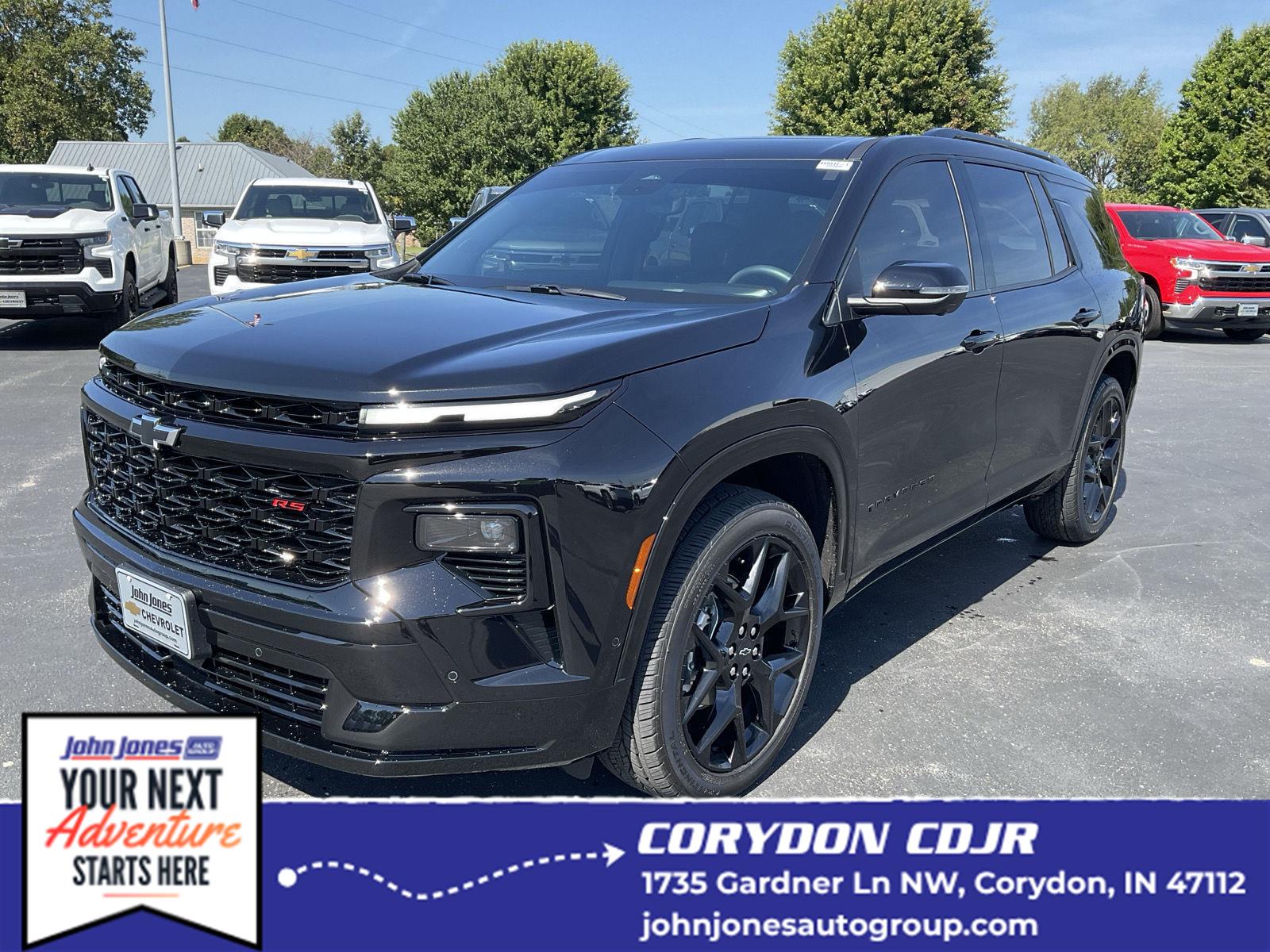 Black 2026 Chevrolet Traverse SUV / Crossover Four-Wheel Drive 
