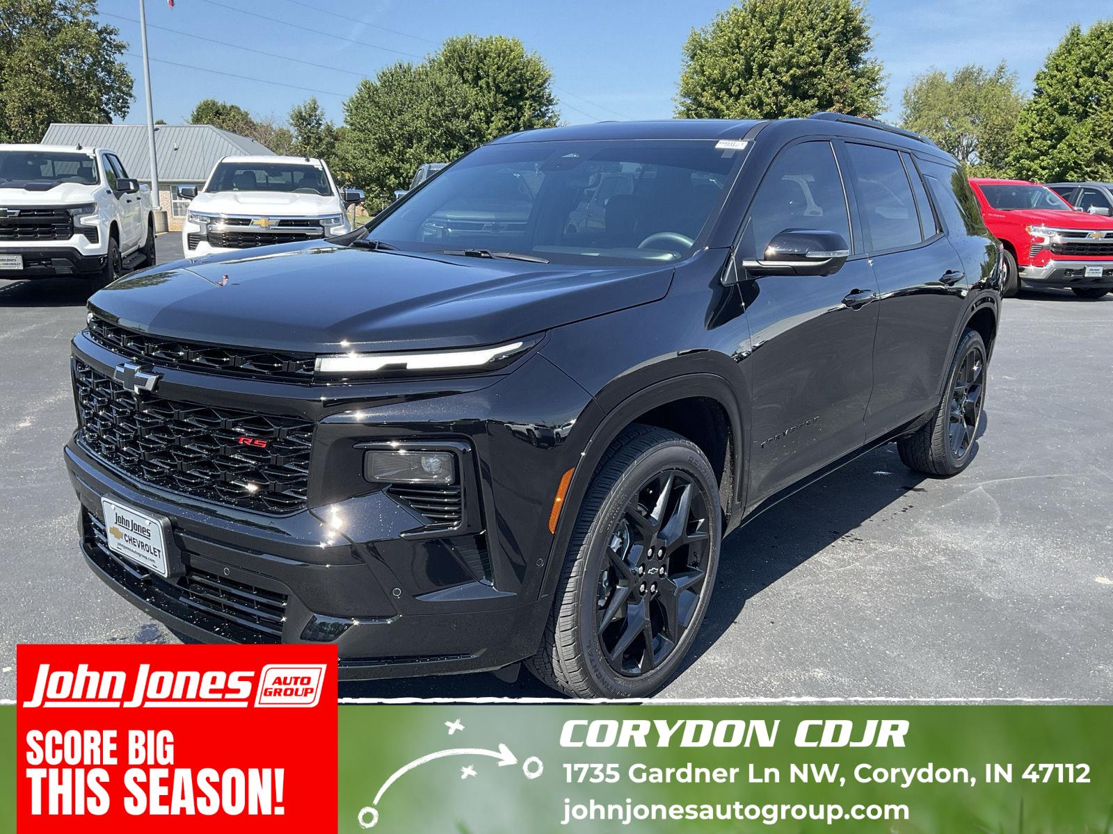 Black 2026 Chevrolet Traverse SUV / Crossover Four-Wheel Drive