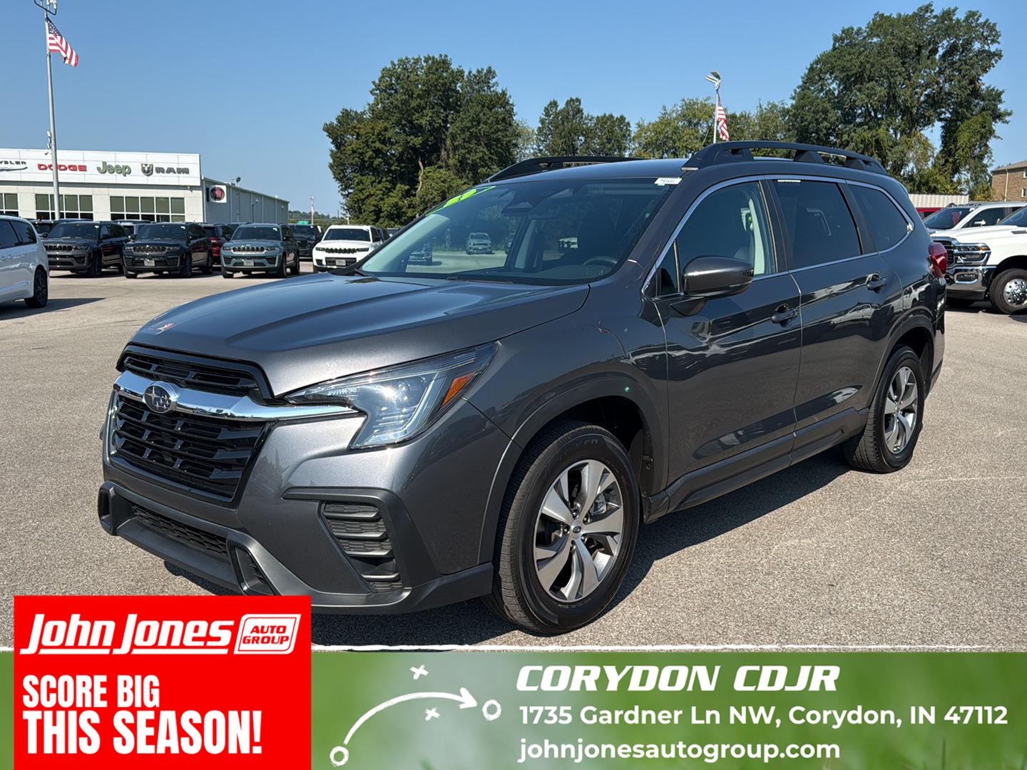 Magnetite Gray Metallic 2025 Subaru Ascent SUV / Crossover All-Wheel Drive Continuously Variable Transmission