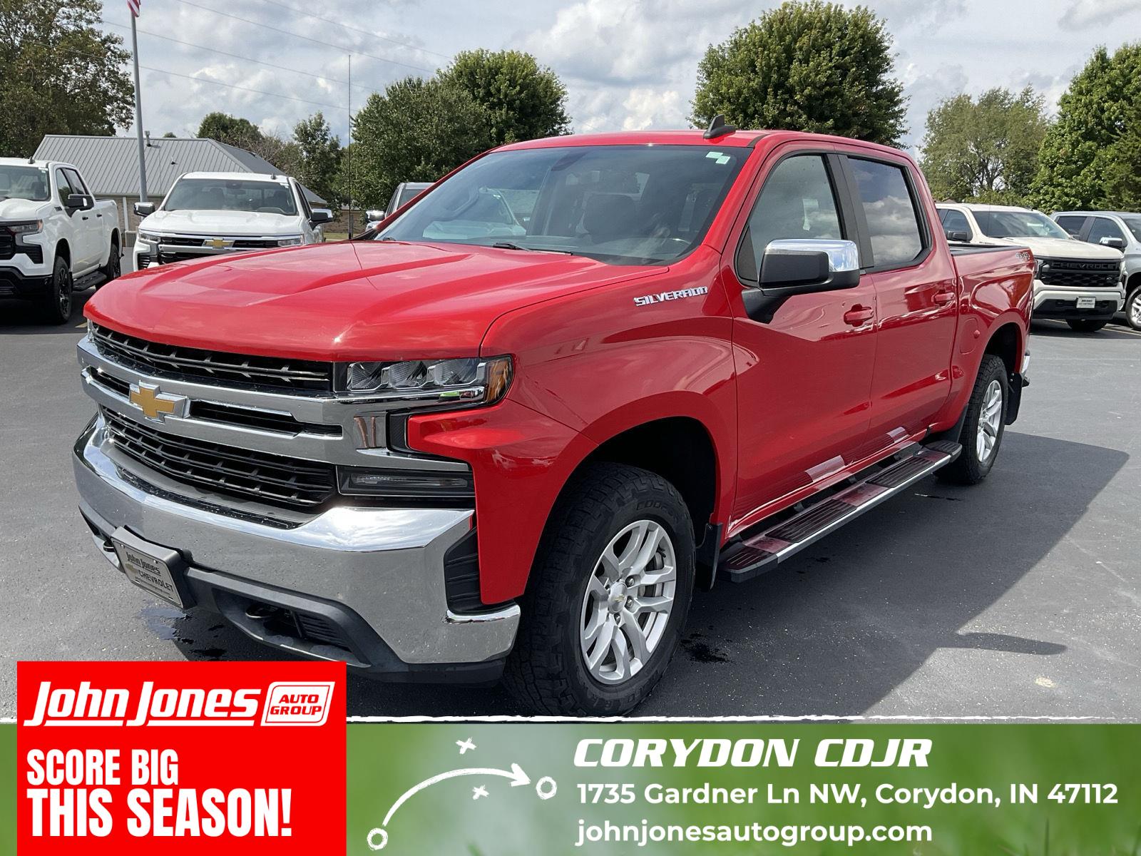 2019 Chevrolet Silverado 1500 Rojo (Red Hot) Camioneta Todo terreno 8 velocidades Automática