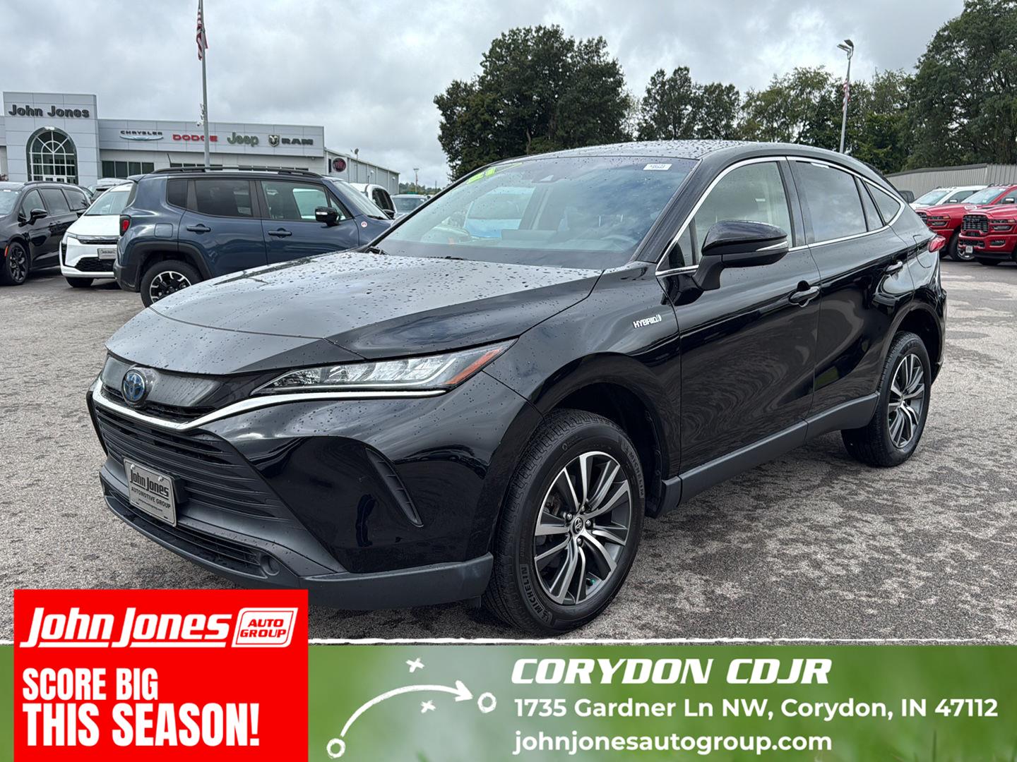 Black 2021 Toyota Venza SUV / Crossover All-Wheel Drive Continuously Variable Transmission