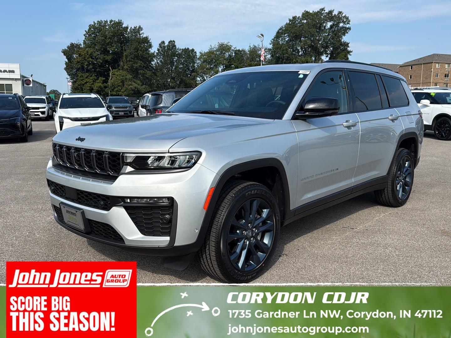 Silver Zynith 2026 Jeep Grand Cherokee L SUV / Crossover Four-Wheel Drive 8-Speed Automatic