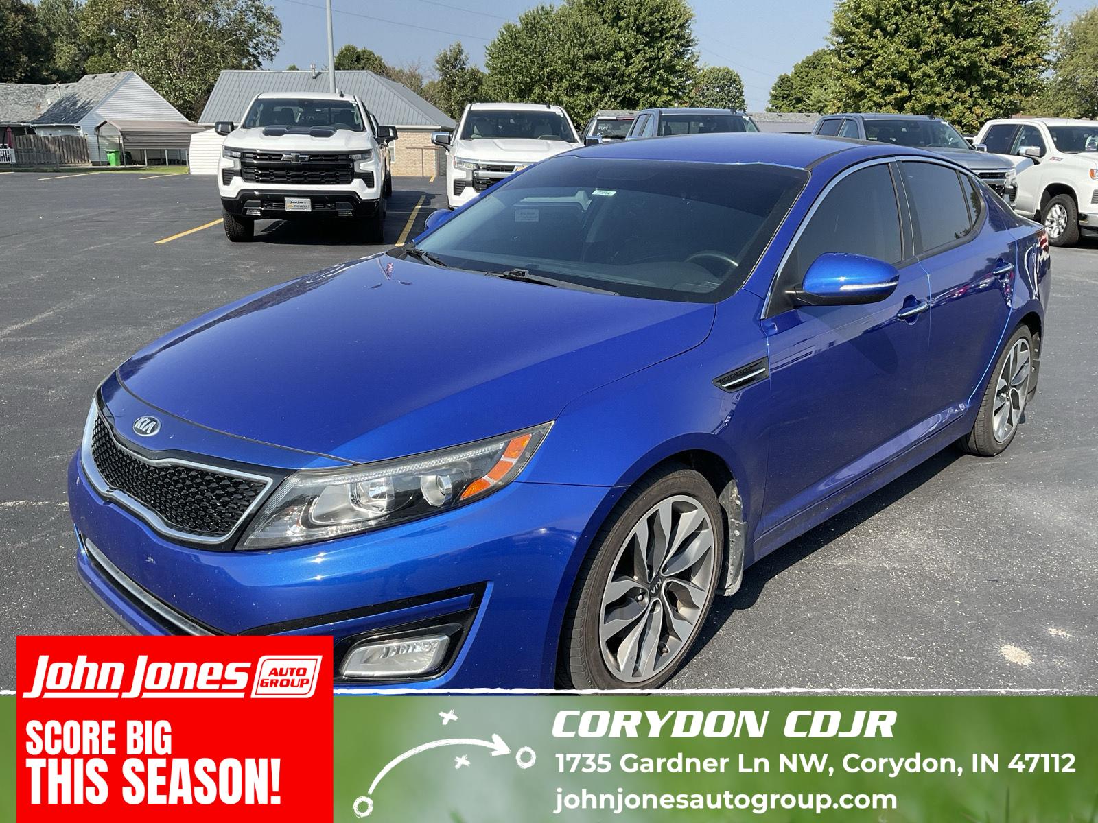 Corsa Blue 2015 Kia Optima Sedan Front-Wheel Drive Automatic
