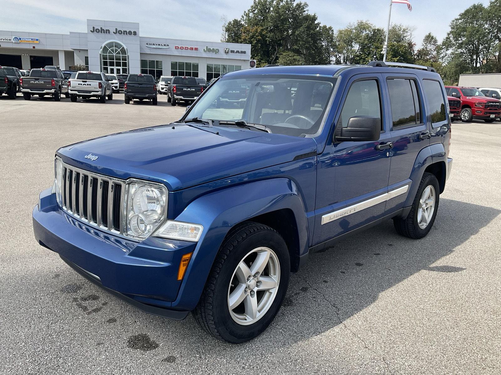 Deep Water Blue Pearl 2009 Jeep Liberty SUV / Crossover 4X2 4-Speed Automatic