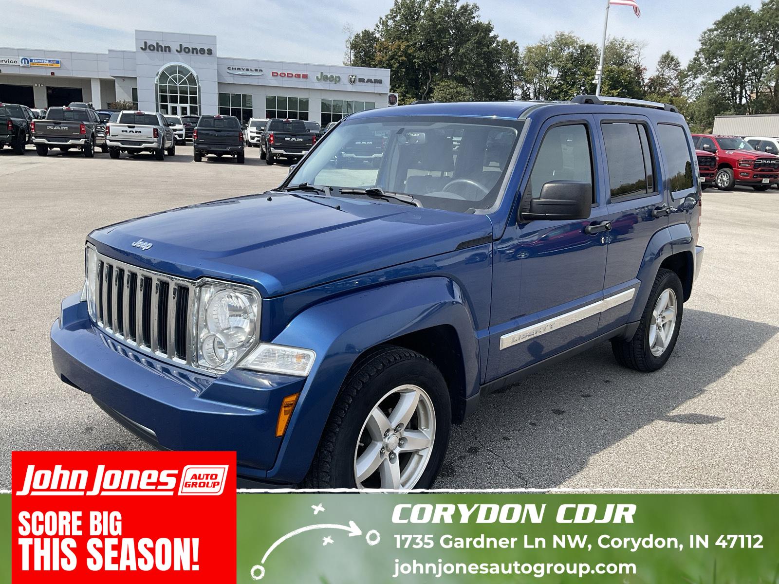 Deep Water Blue Pearl 2009 Jeep Liberty SUV / Crossover 4X2 4-Speed Automatic