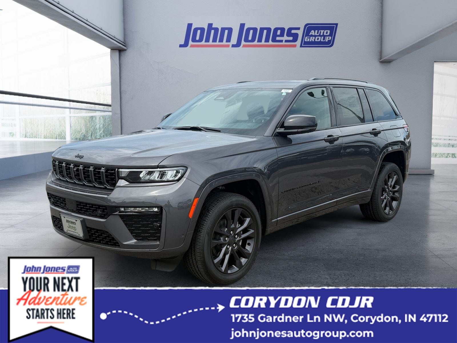 Baltic Gray Metallic Clearcoat 2026 Jeep Grand Cherokee SUV / Crossover Four-Wheel Drive 8-Speed Automatic
