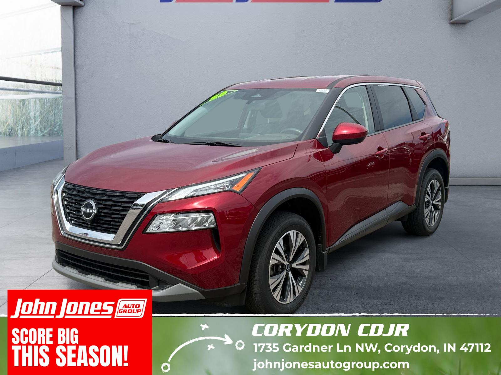 Red (Scarlet Ember Tintcoat) 2023 Nissan Rogue SUV / Crossover All-Wheel Drive Continuously Variable Transmission