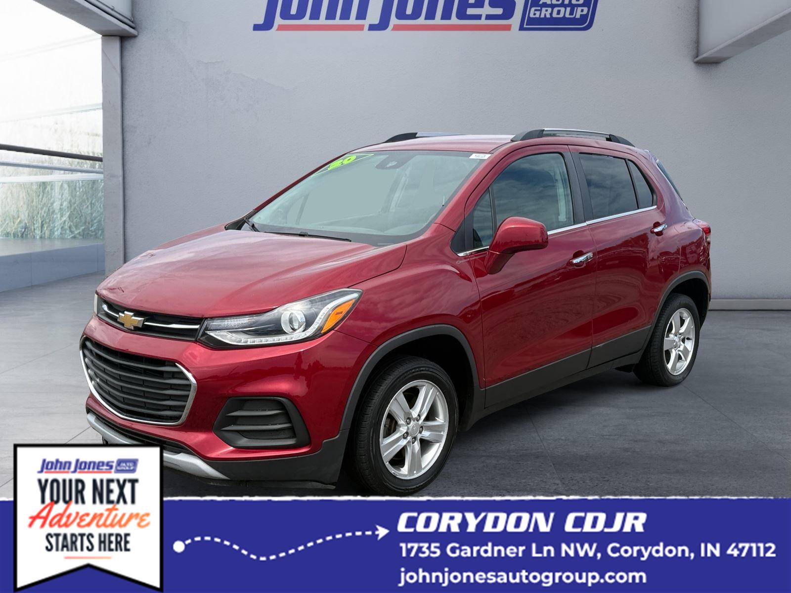 Cajun Red Tintcoat 2020 Chevrolet Trax SUV / Crossover Front-Wheel Drive 6-Speed Automatic