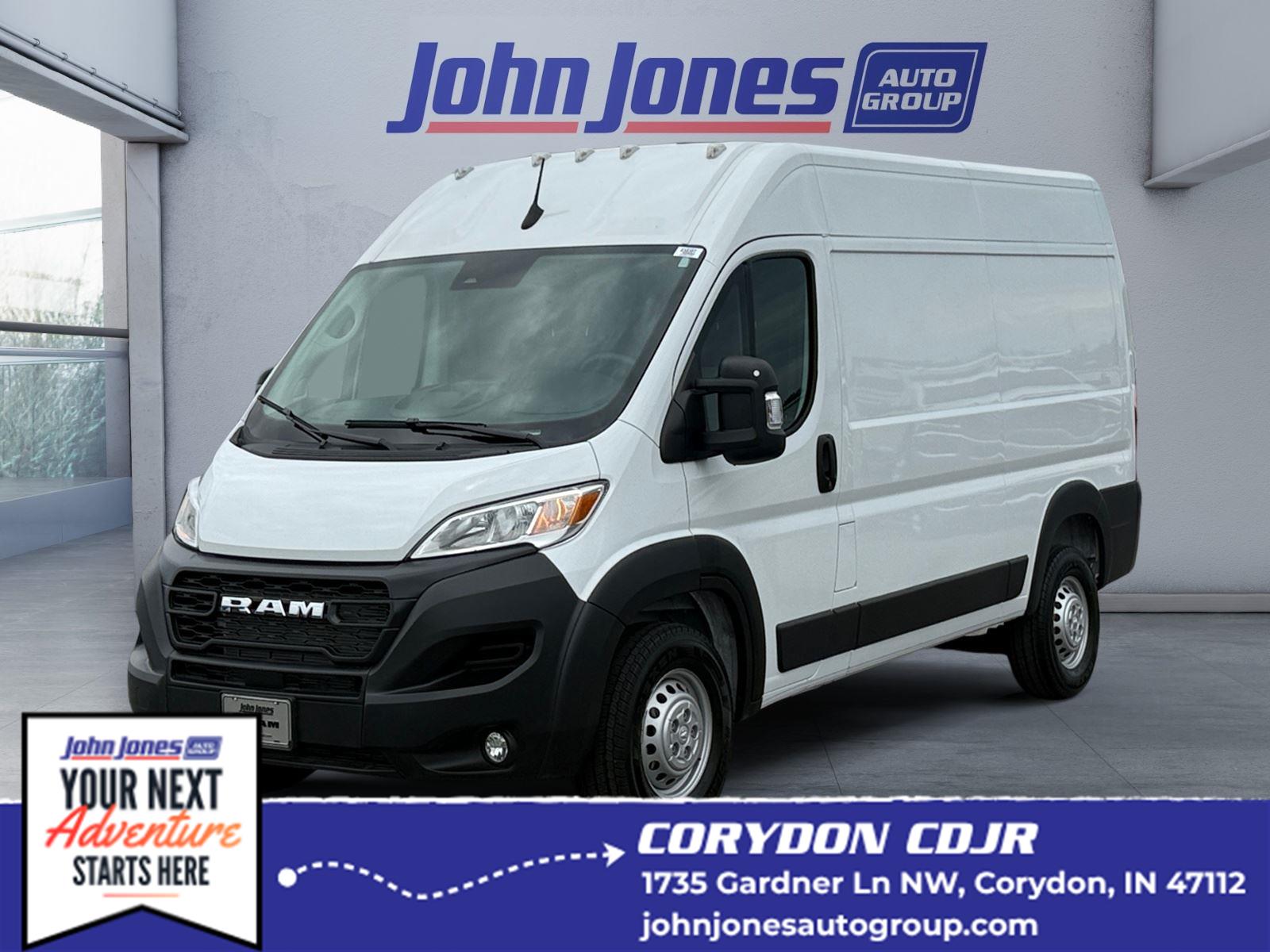 Bright White Clearcoat 2026 RAM ProMaster Van Front-Wheel Drive Automatic