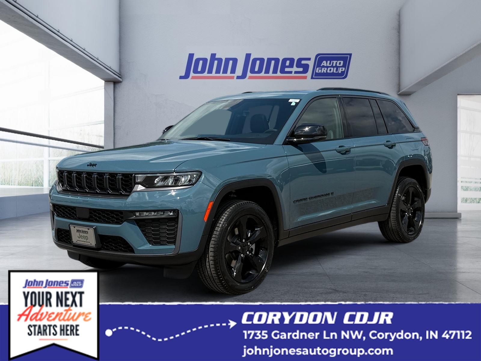 Gray (Steel Blue) 2026 Jeep Grand Cherokee SUV / Crossover Four-Wheel Drive 8-Speed Automatic