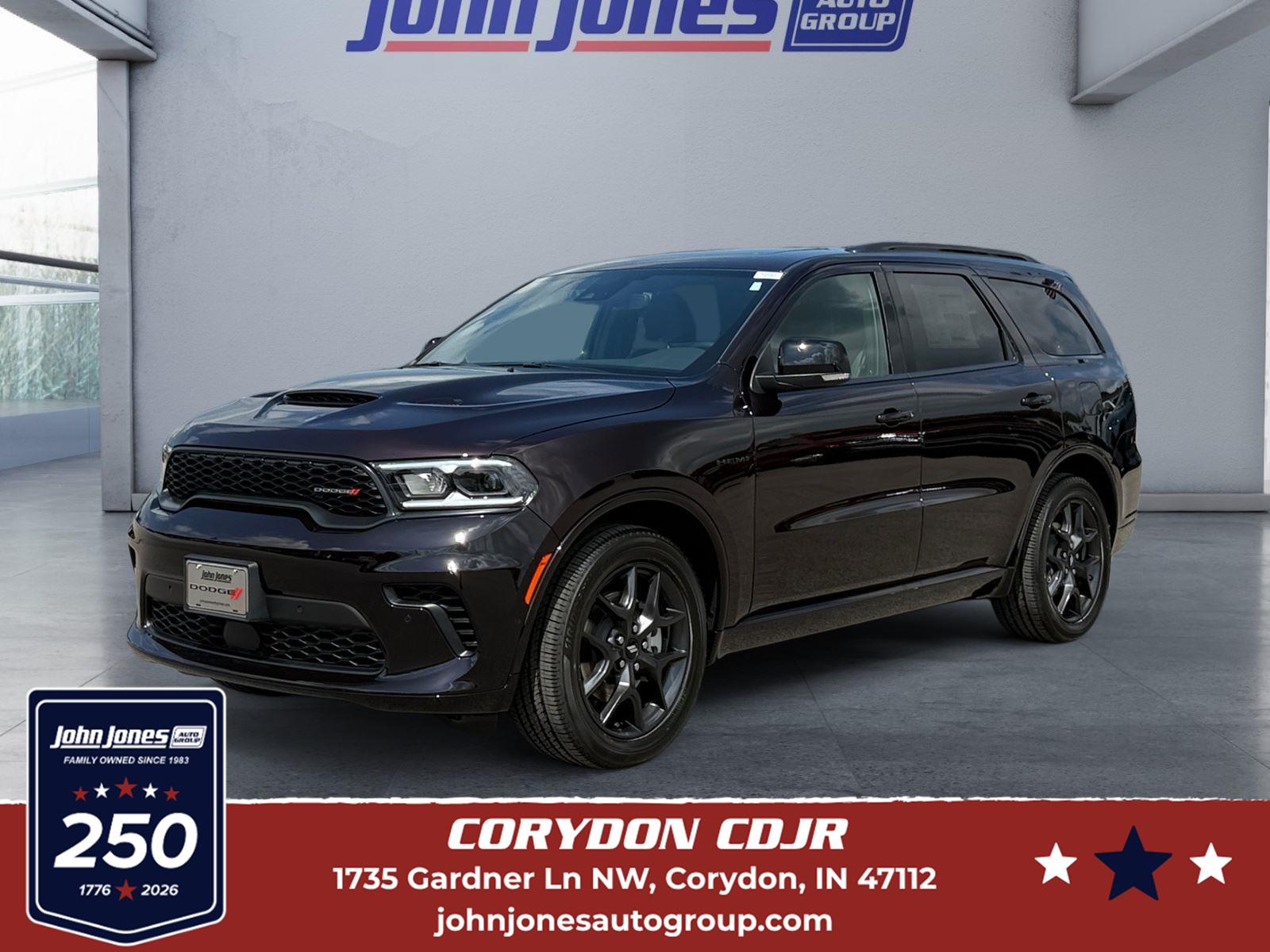 Red Oxide 2026 Dodge Durango SUV / Crossover All-Wheel Drive 8-Speed Automatic