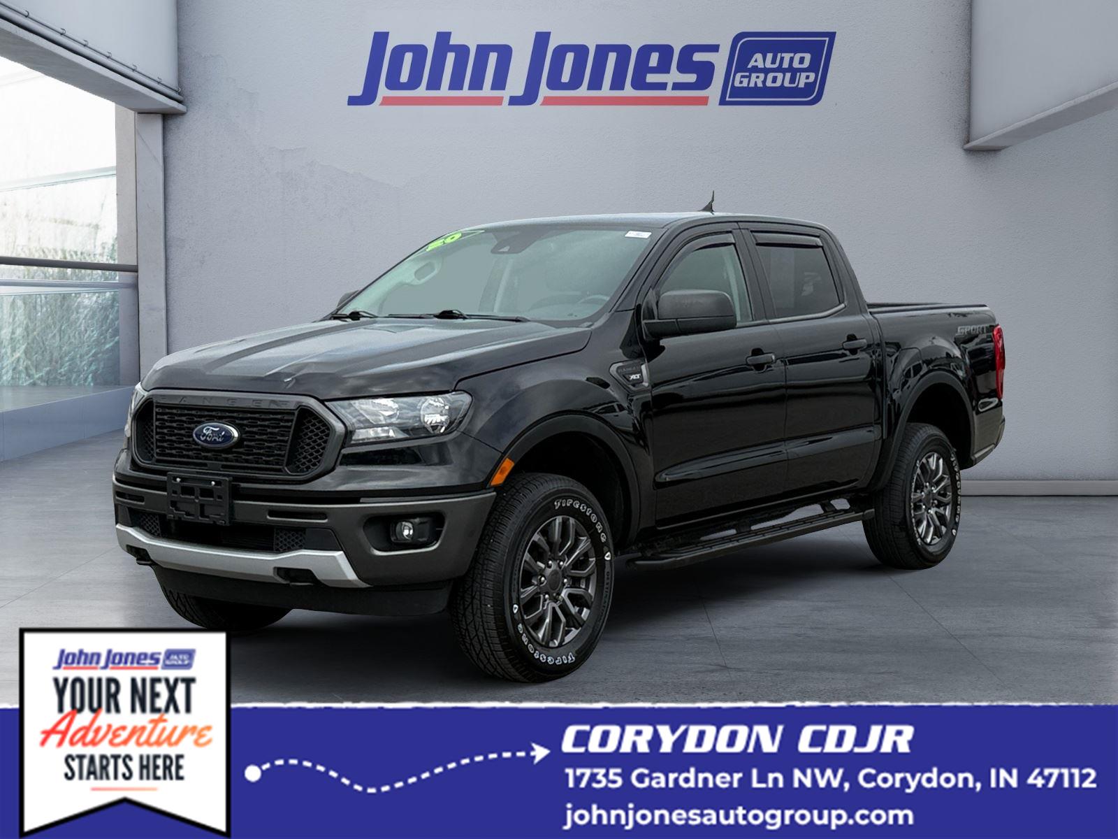 Shadow Black 2021 Ford Ranger Pickup Truck Four-Wheel Drive Automatic