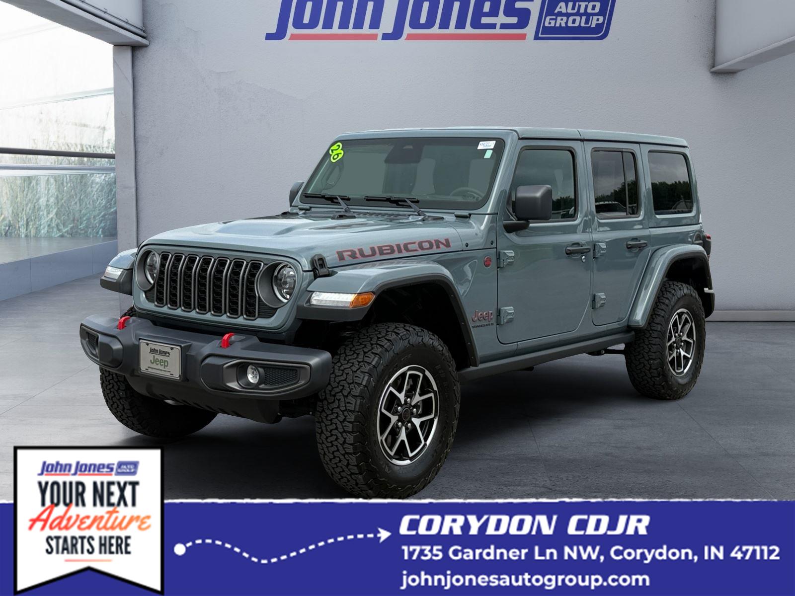  2026 Jeep Wrangler Rubicon 4-Door 4WD   