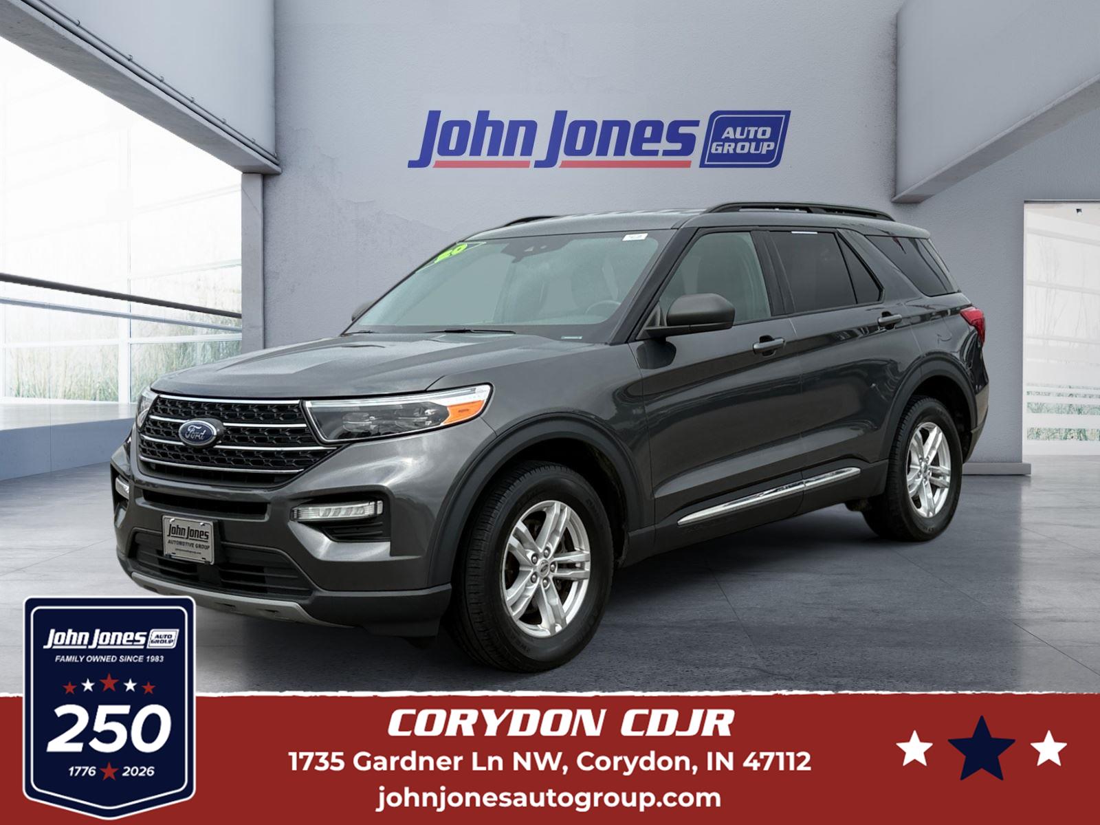 Gray (Magnetic) 2020 Ford Explorer SUV / Crossover All-Wheel Drive Automatic
