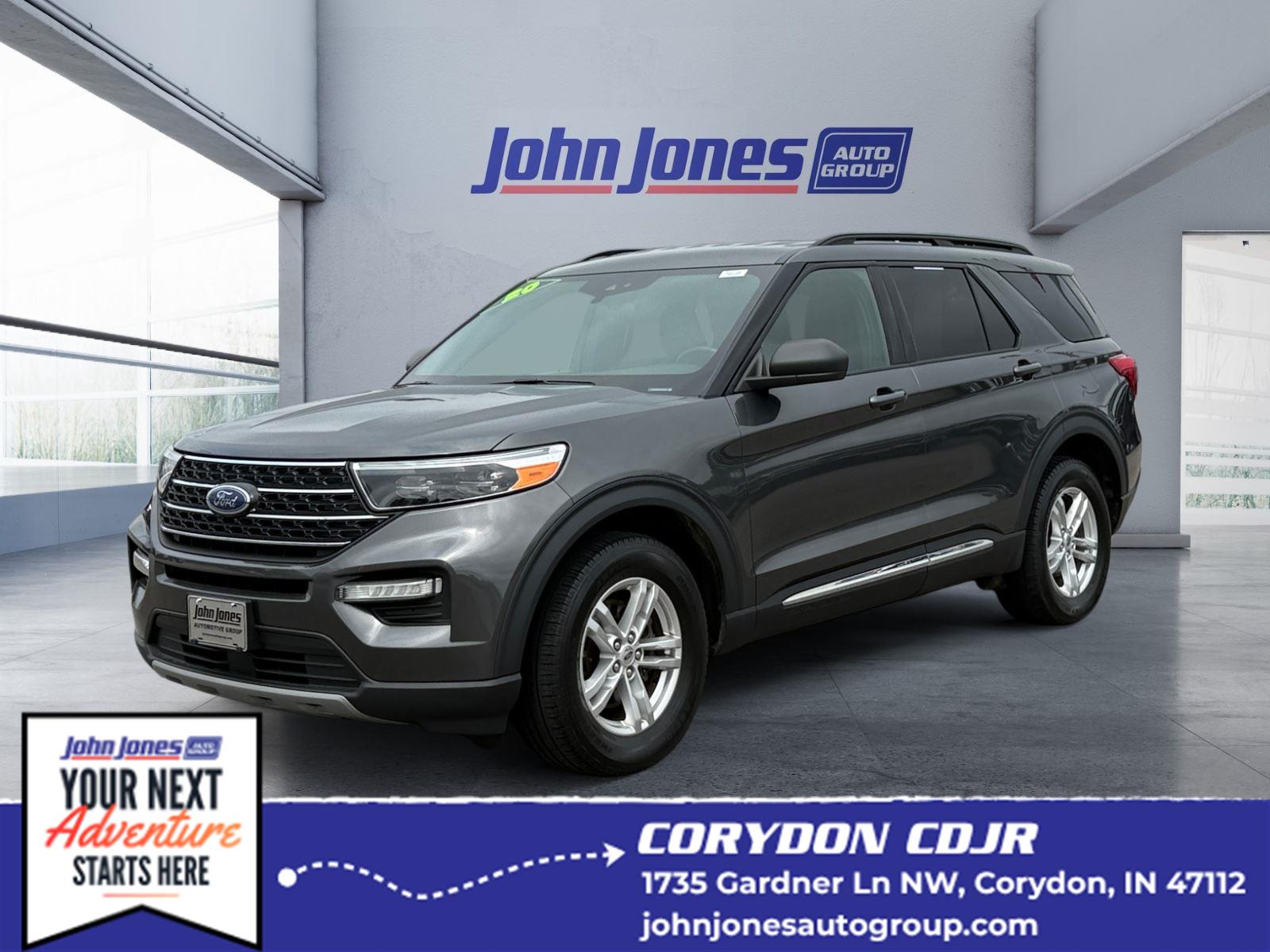 Gray (Magnetic) 2020 Ford Explorer SUV / Crossover All-Wheel Drive Automatic