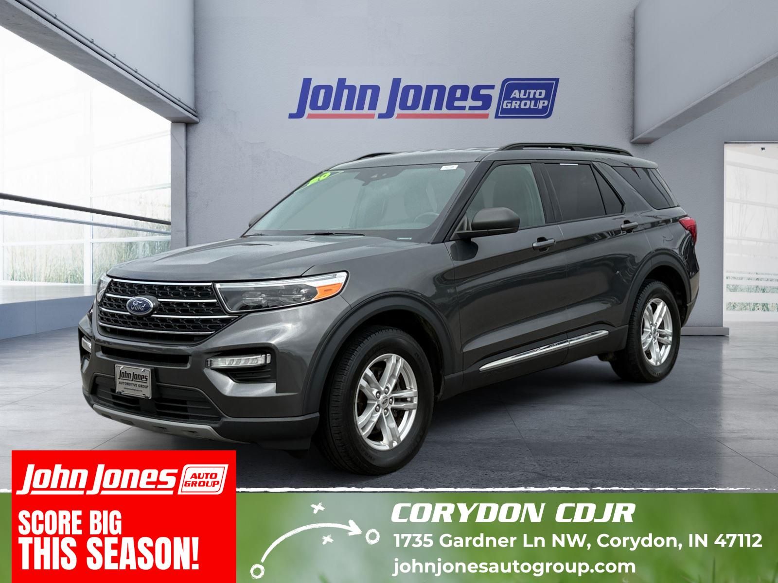 Gray (Magnetic) 2020 Ford Explorer SUV / Crossover All-Wheel Drive Automatic
