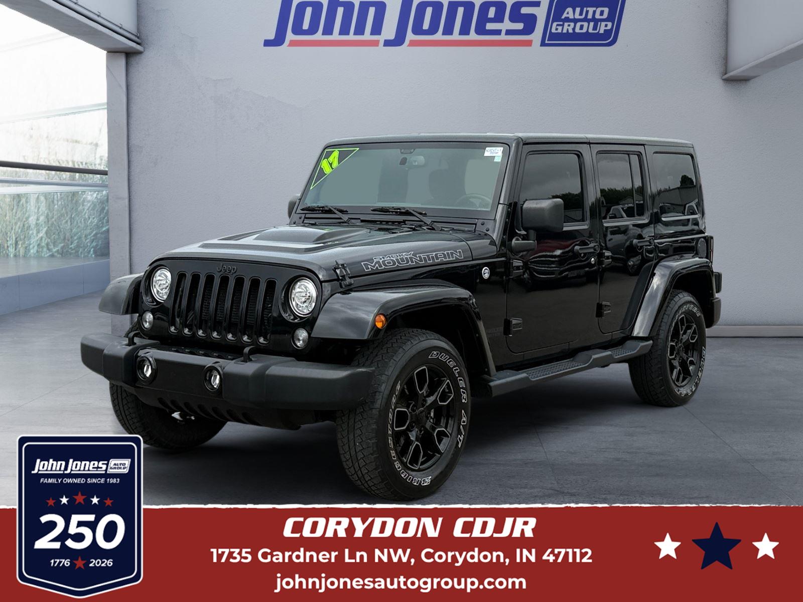  2017 Jeep Wrangler Unlimited Smoky Mountain 4WD   