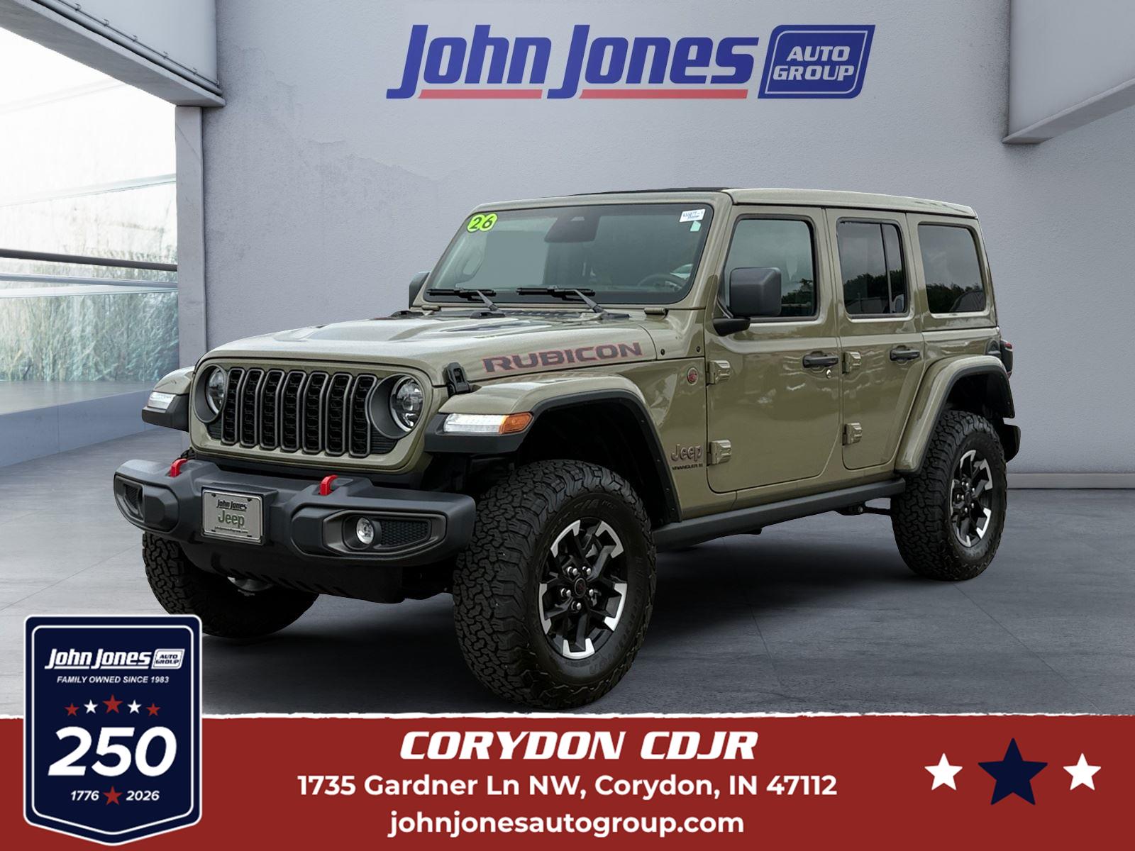 41 2026 Jeep Wrangler SUV / Crossover Four-Wheel Drive 8-Speed Automatic