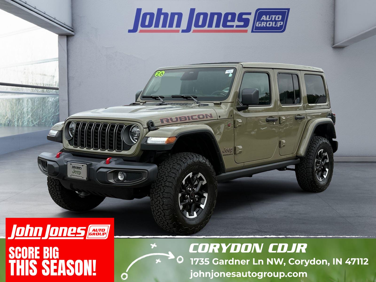 41 2026 Jeep Wrangler SUV / Crossover Four-Wheel Drive 8-Speed Automatic