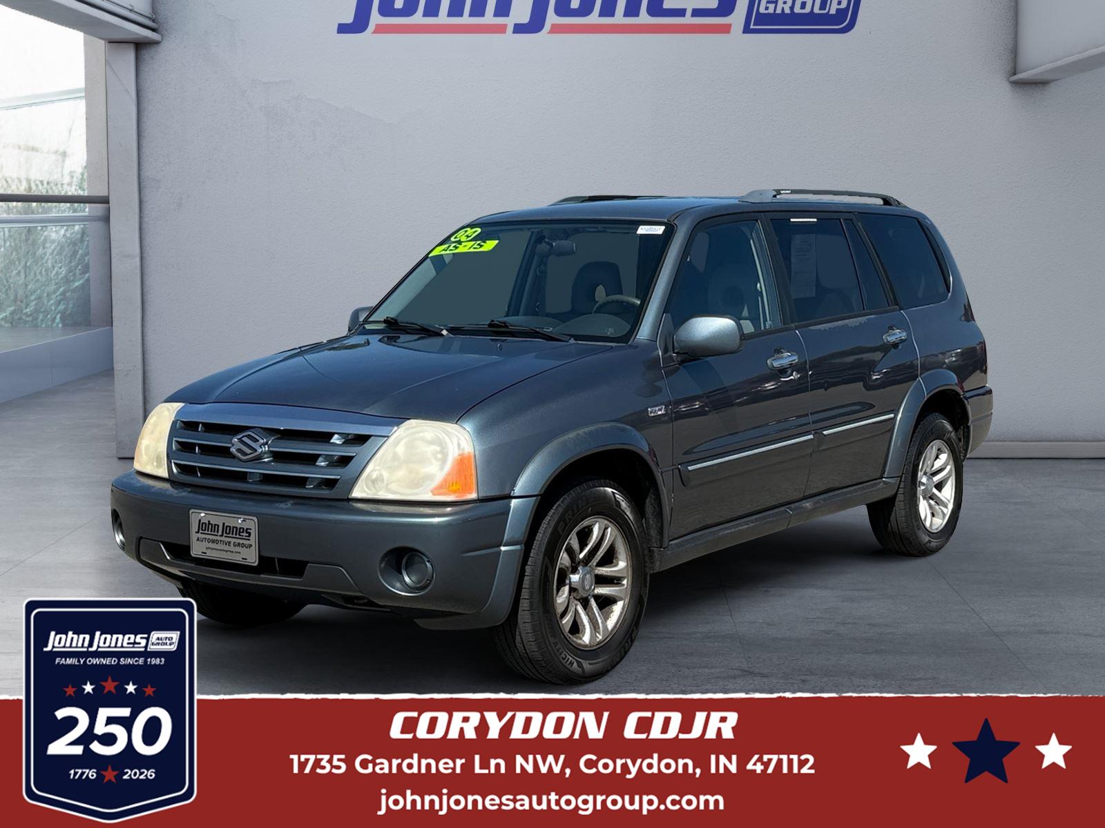 Cosmic Blue Metallic 2004 Suzuki XL-7 SUV / Crossover Four-Wheel Drive