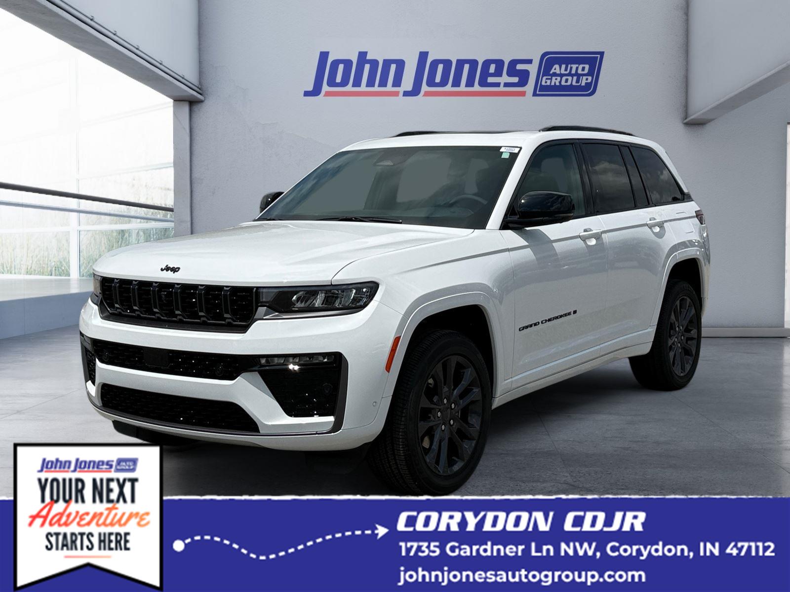 Bright White Clearcoat 2026 Jeep Grand Cherokee SUV / Crossover Four-Wheel Drive 8-Speed Automatic