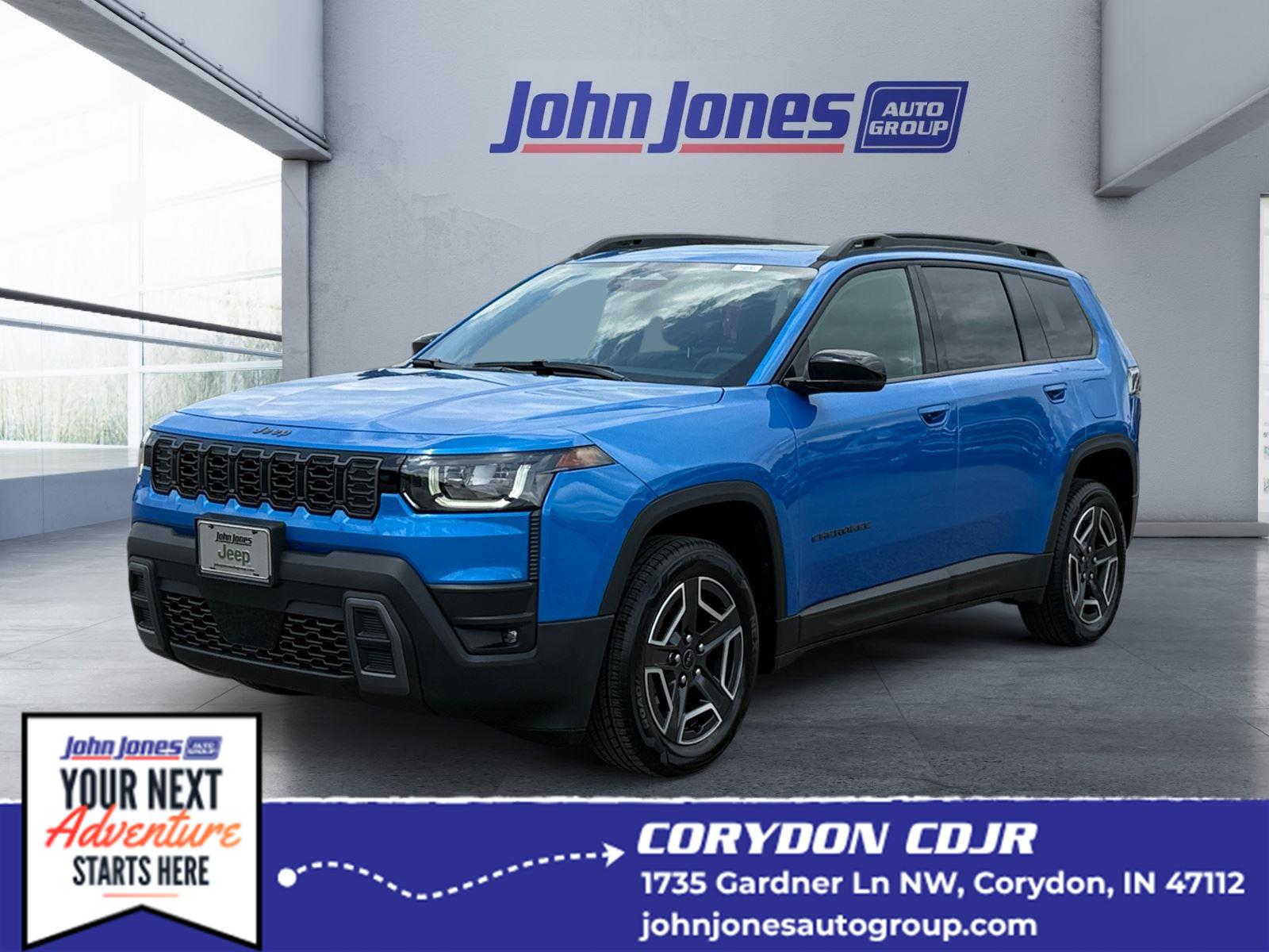 Hydro Blue Pearlcoat 2026 Jeep Cherokee SUV / Crossover Four-Wheel Drive Automatic