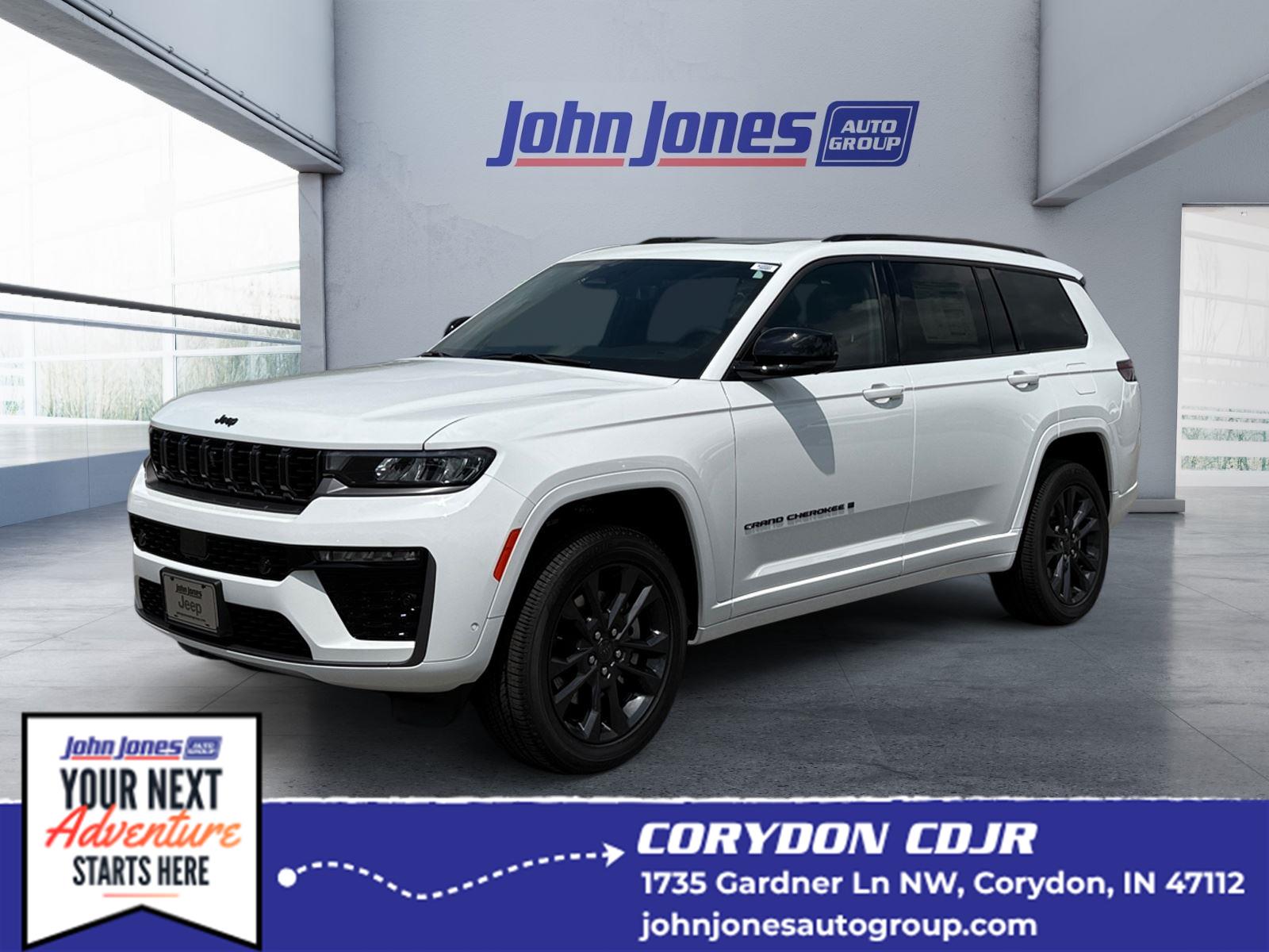 Bright White Clearcoat 2026 Jeep Grand Cherokee L SUV / Crossover Four-Wheel Drive 8-Speed Automatic