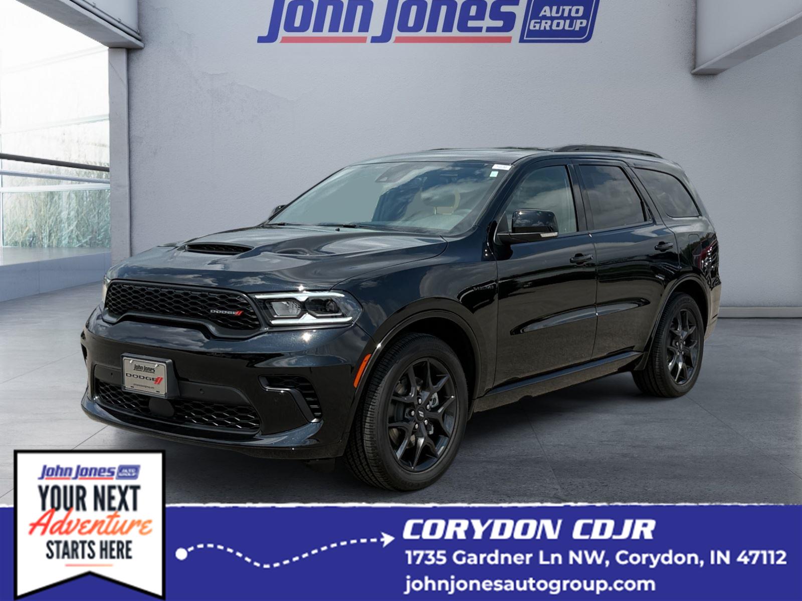 DB Black Clearcoat 2026 Dodge Durango SUV / Crossover All-Wheel Drive 8-Speed Automatic