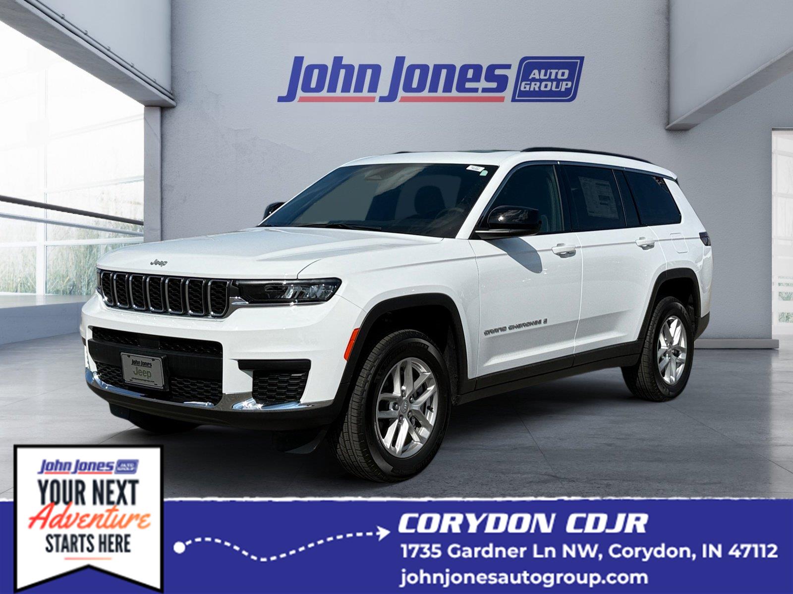 Bright White Clearcoat 2026 Jeep Grand Cherokee L SUV / Crossover Four-Wheel Drive 8-Speed Automatic