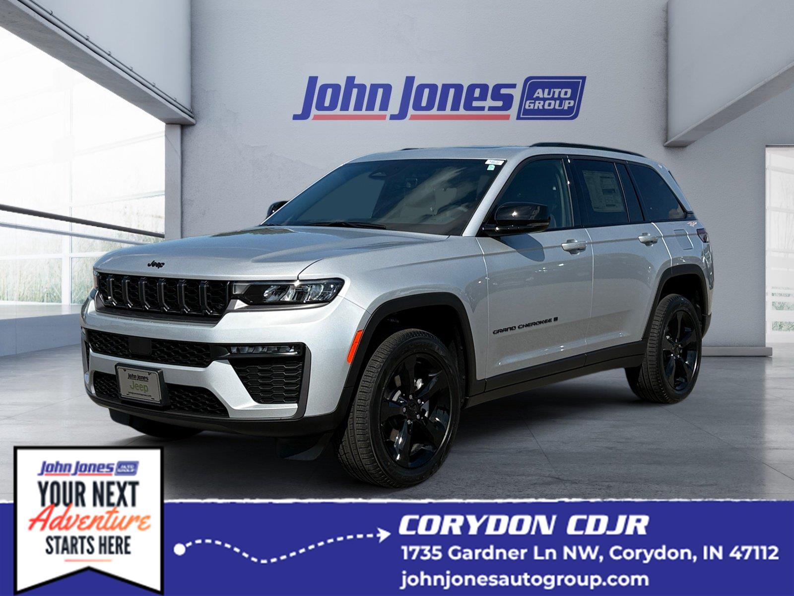 Silver Zynith 2026 Jeep Grand Cherokee SUV / Crossover Four-Wheel Drive 8-Speed Automatic