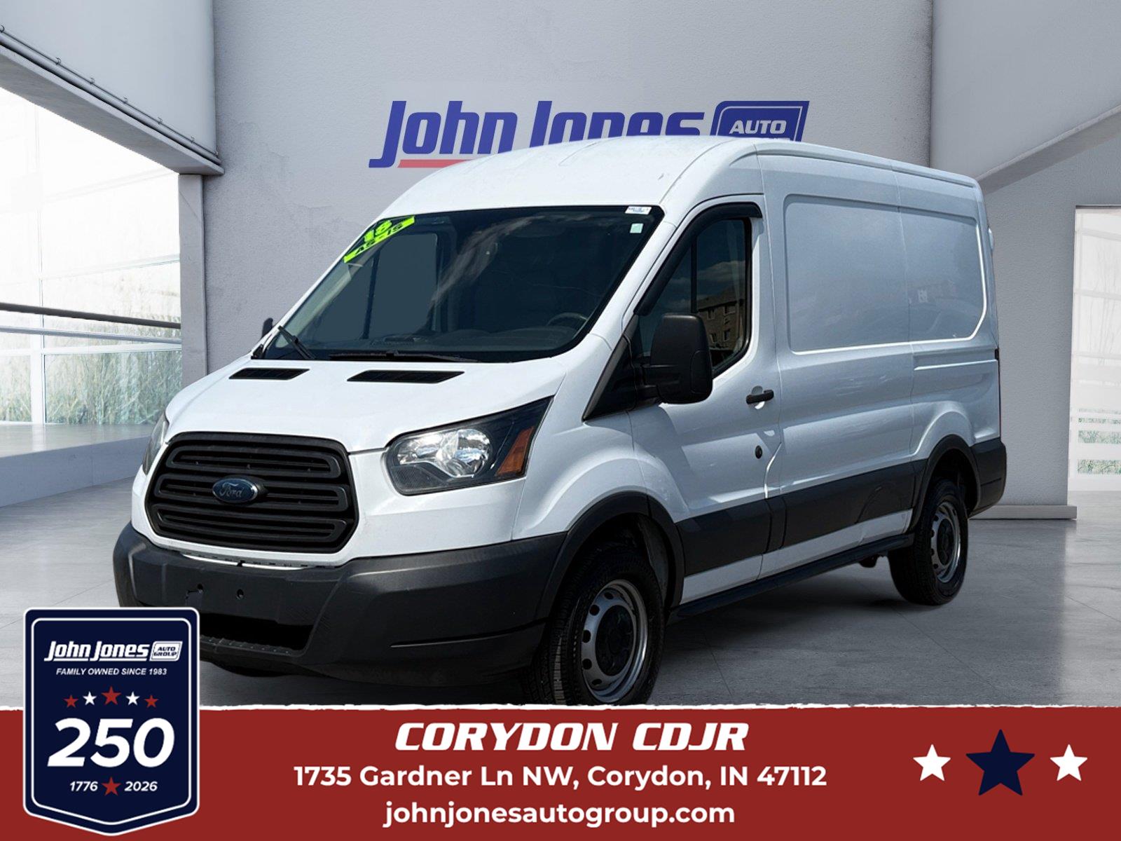  2018 Ford Transit Cargo 250 3dr SWB Medium Roof Cargo Van with Sliding Passenger Side Door   