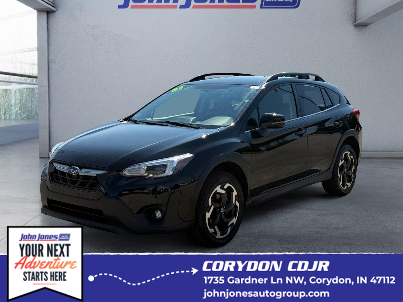 Crystal Black Silica 2021 Subaru Crosstrek SUV / Crossover All-Wheel Drive Continuously Variable Transmission