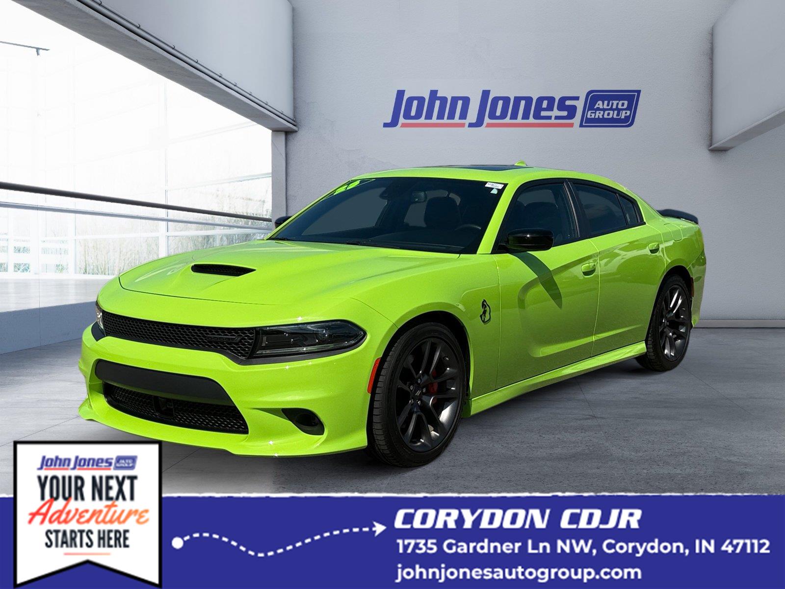 F8 Green 2023 Dodge Charger Sedan Rear-Wheel Drive 8-Speed Automatic