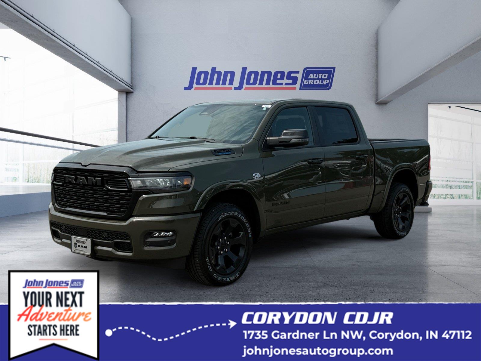 Tank 2026 RAM 1500 Pickup Truck Four-Wheel Drive 8-Speed Automatic
