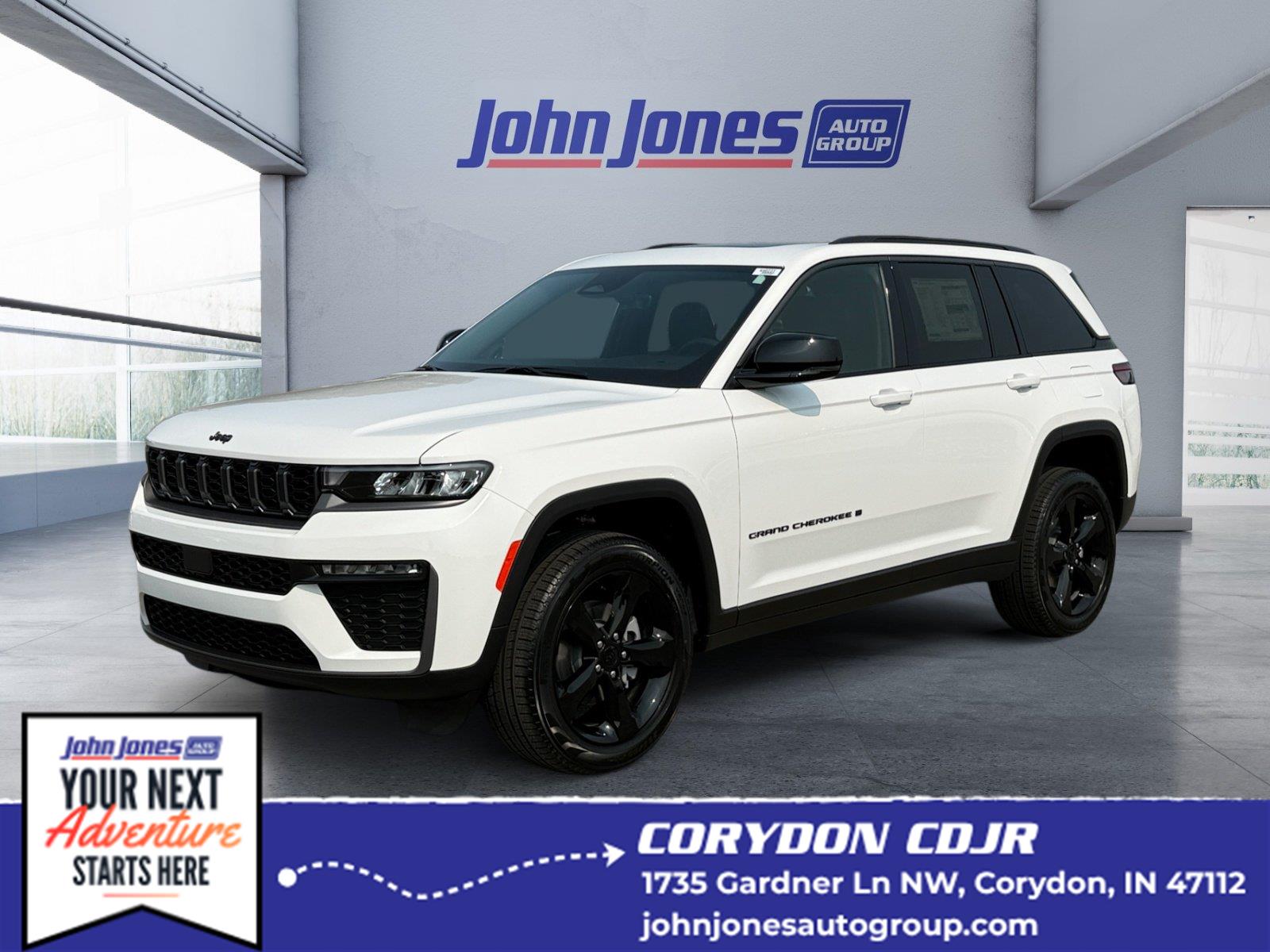 Bright White Clearcoat 2026 Jeep Grand Cherokee SUV / Crossover Four-Wheel Drive 8-Speed Automatic