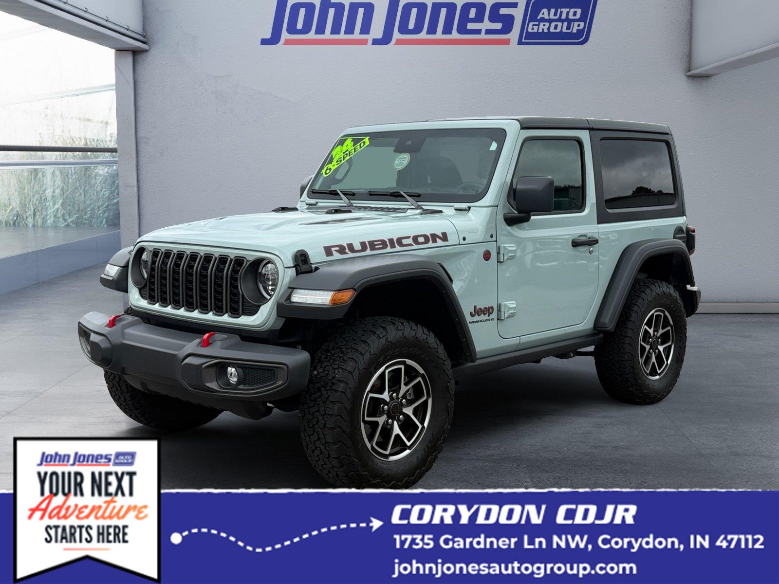 Earl Clearcoat 2024 Jeep Wrangler SUV / Crossover Four-Wheel Drive 6-Speed Manual