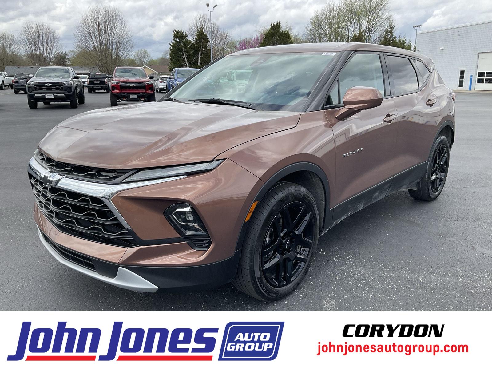 Red (Copper Bronze Metallic) 2023 Chevrolet Blazer 2LT AWD SUV / Crossover All-Wheel Drive 9-Speed Automatic
