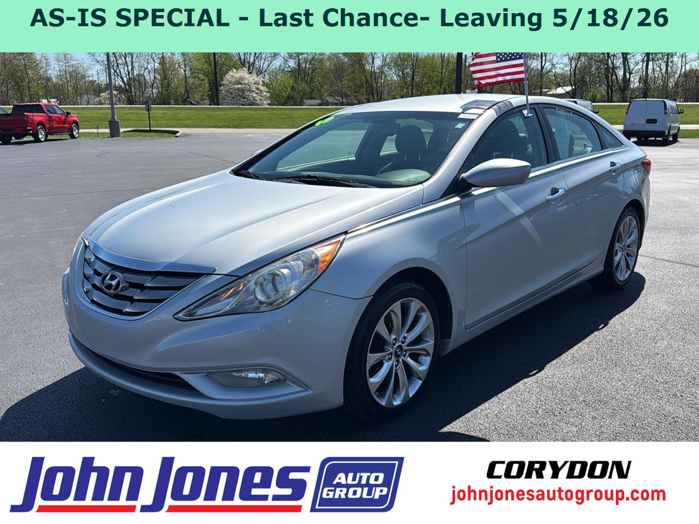Radiant Silver 2013 Hyundai Sonata SE FWD Sedan Front-Wheel Drive Automatic