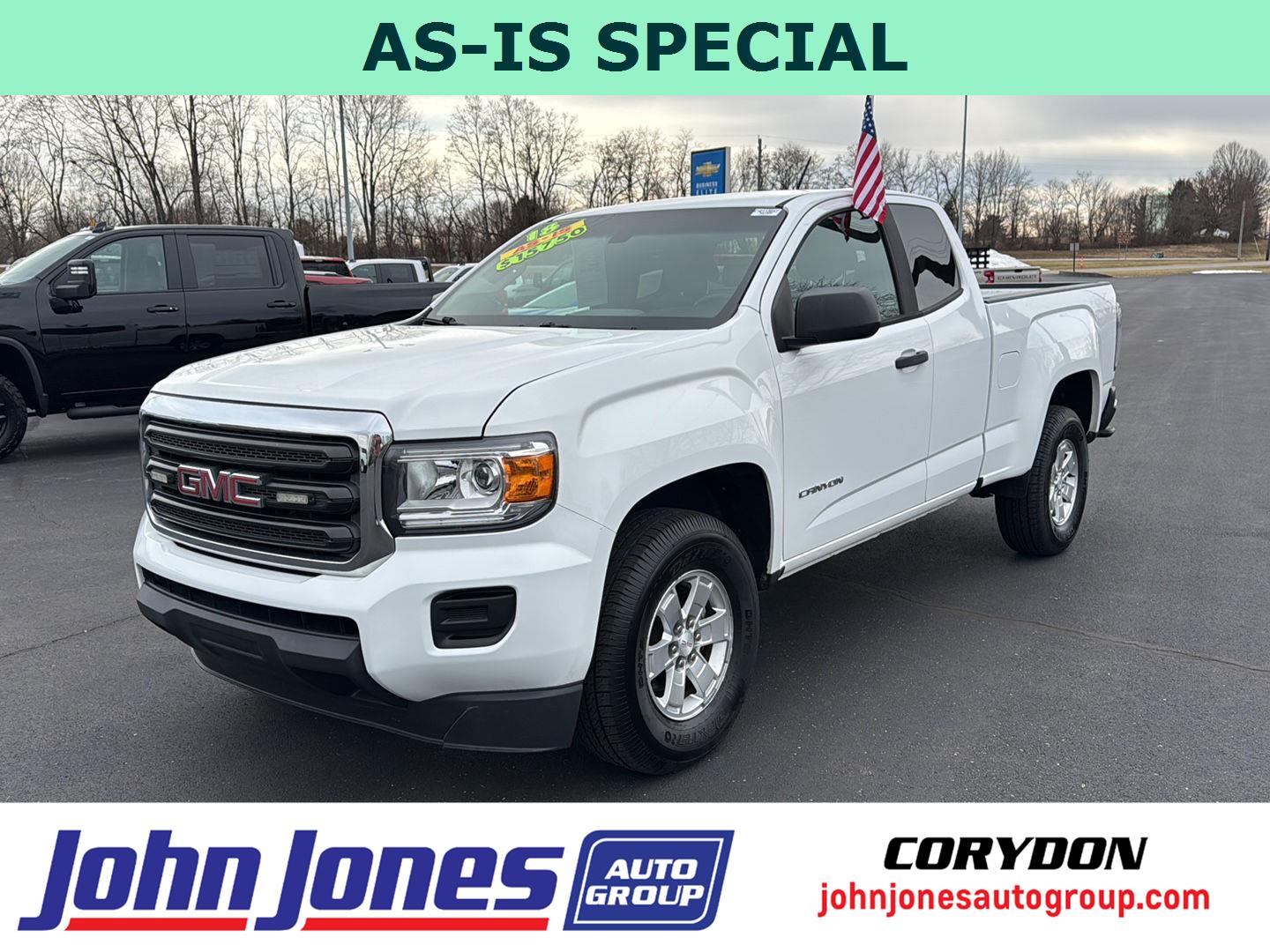 2018 GMC Canyon Extended Cab LB RWD