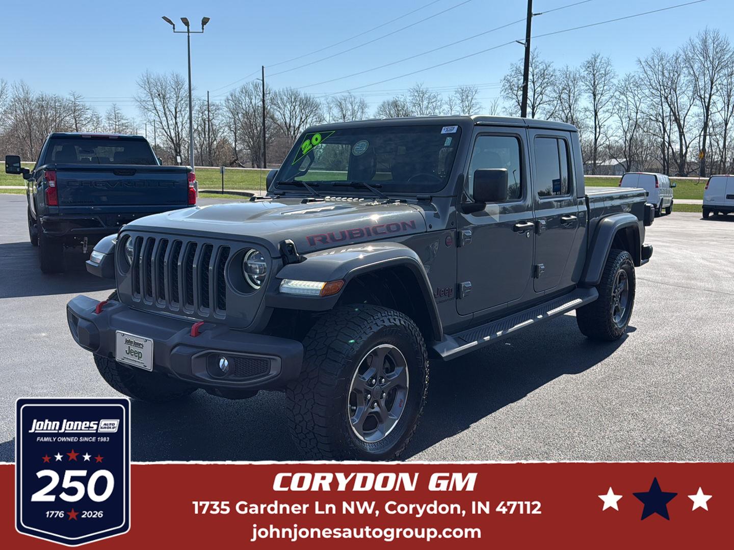 2020 Jeep Gladiator Rubicon Crew Cab 4WD