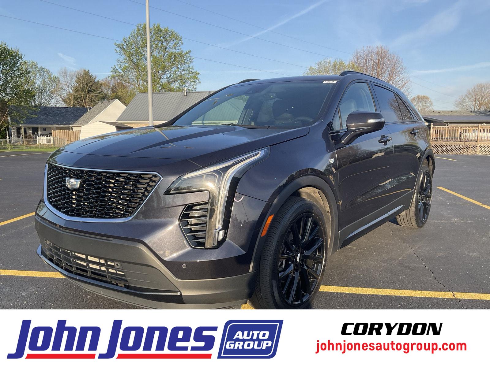 Galactic Gray Metallic 2023 Cadillac XT4 Sport AWD SUV / Crossover Four-Wheel Drive 9-Speed Automatic