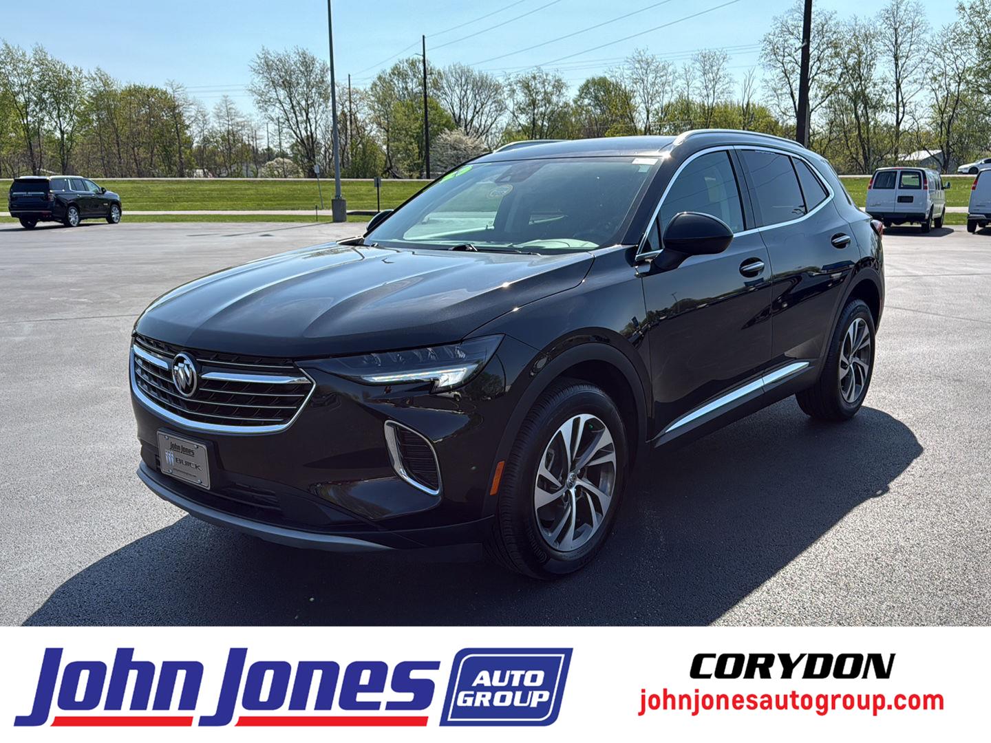 Black (Ebony Twilight Metallic) 2023 Buick Envision Essence AWD SUV / Crossover All-Wheel Drive 9-Speed Automatic