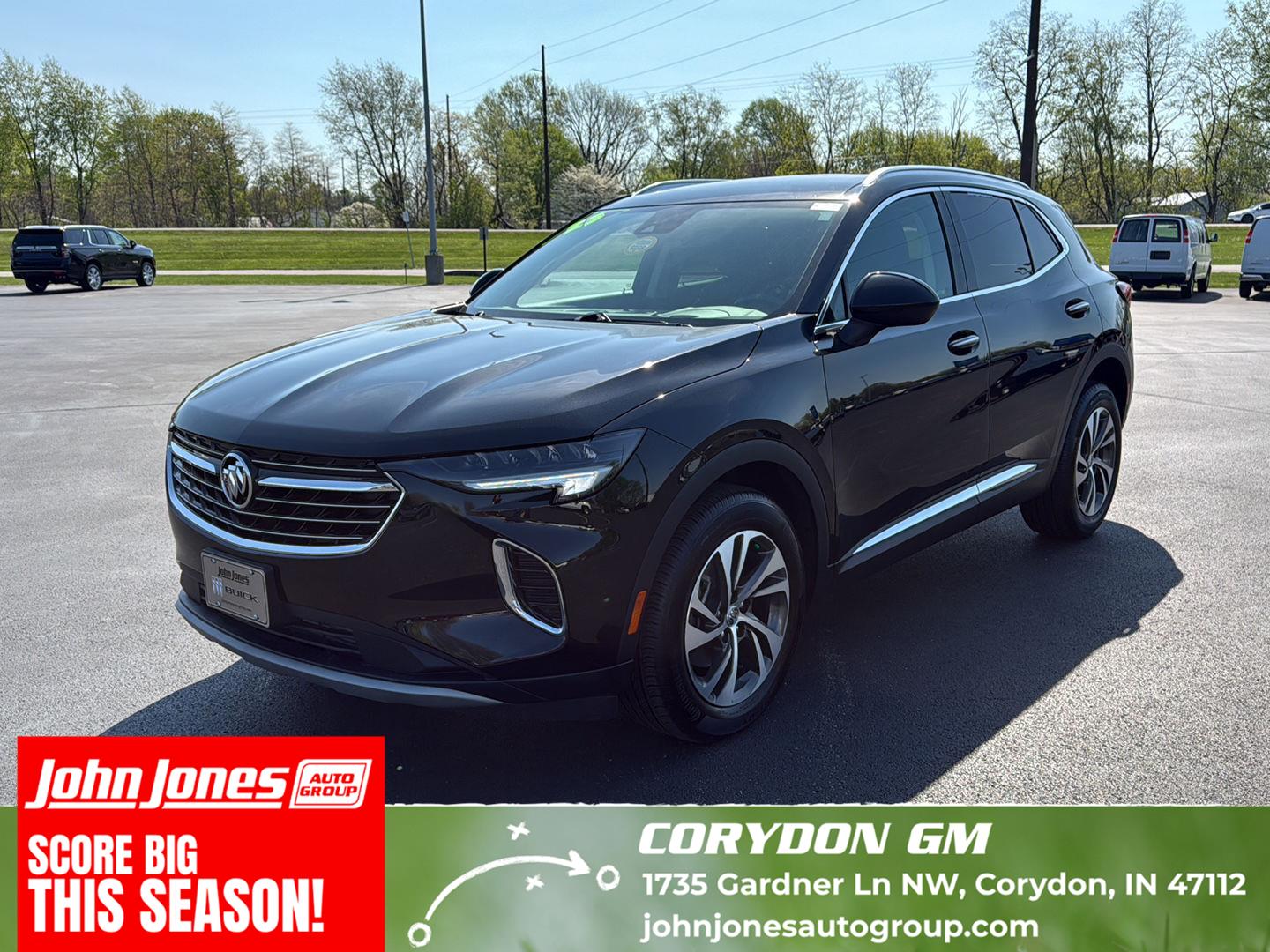 Black (Ebony Twilight Metallic) 2023 Buick Envision SUV / Crossover All-Wheel Drive 9-Speed Automatic