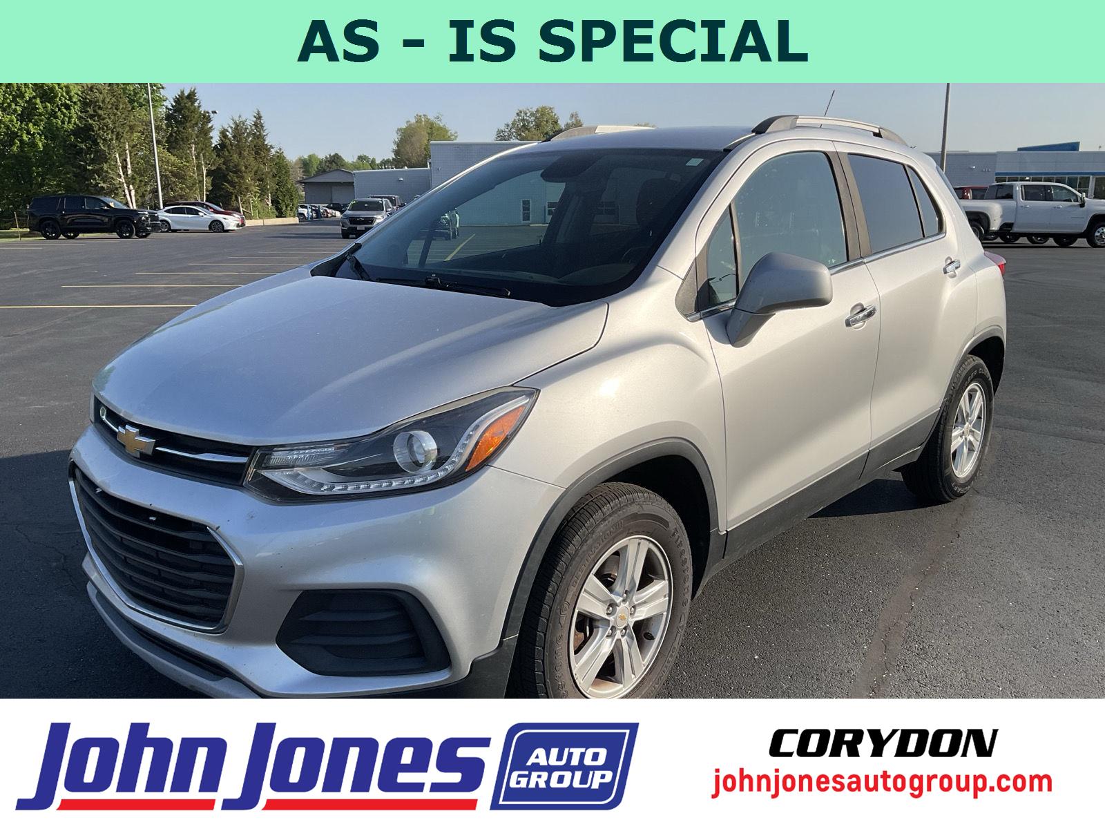 Silver Ice Metallic 2017 Chevrolet Trax LT AWD SUV / Crossover All-Wheel Drive 6-Speed Automatic