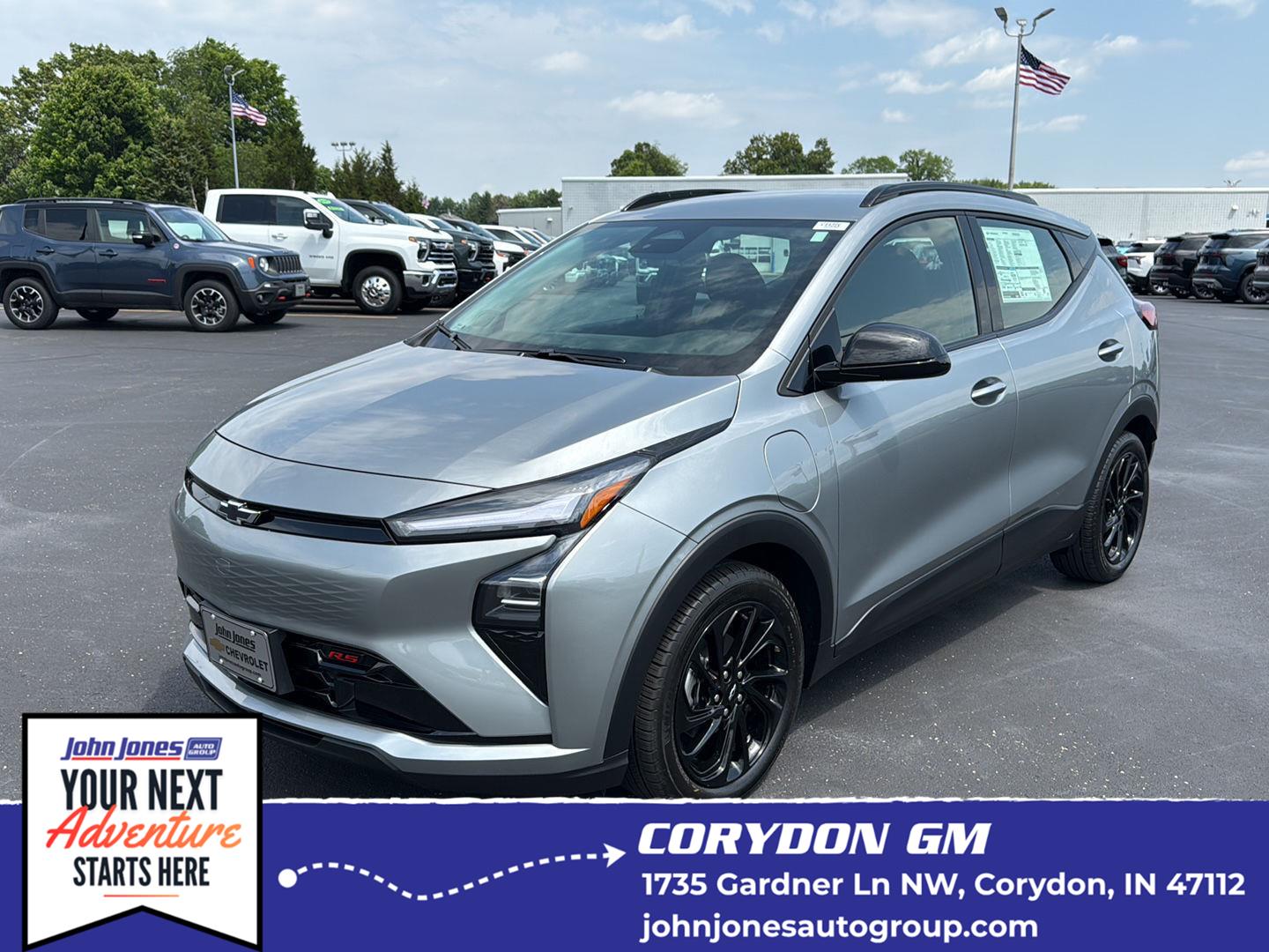 Gray (Sterling Grey Metallic) 2027 Chevrolet Bolt SUV / Crossover Front-Wheel Drive Automatic