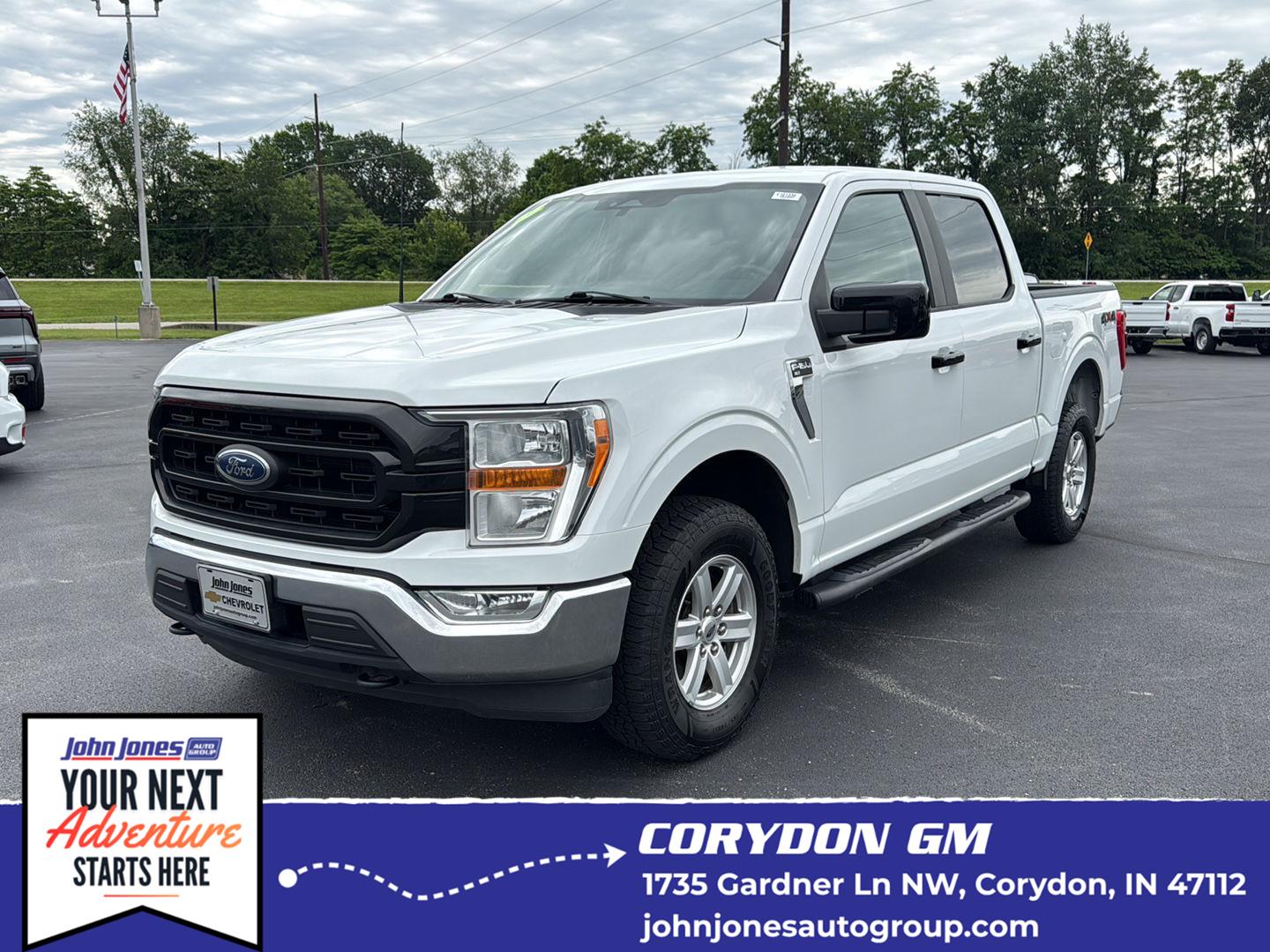 Oxford White 2022 Ford F-150 Pickup Truck Four-Wheel Drive Automatic