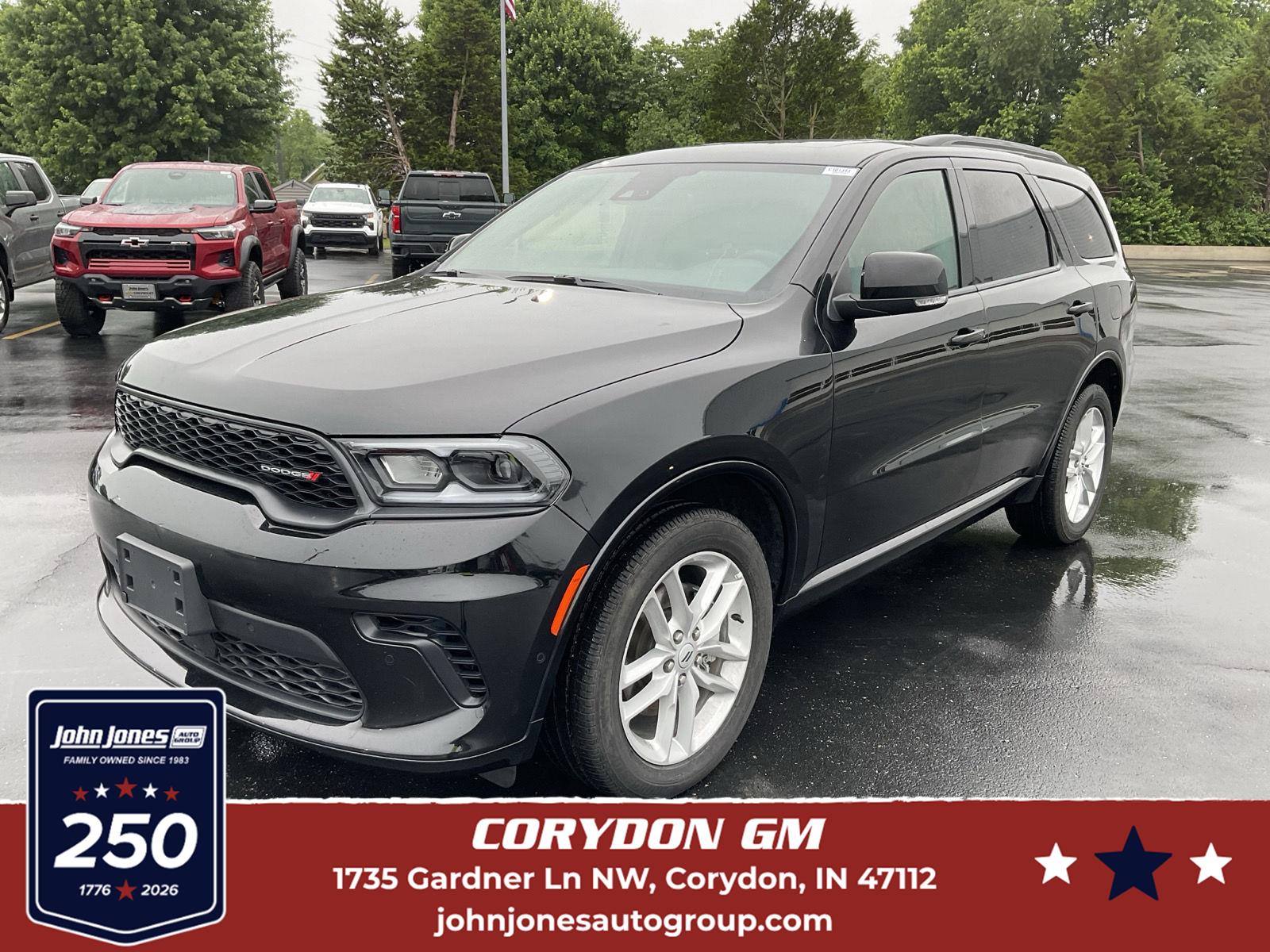 DB Black Clearcoat 2026 Dodge Durango GT Plus AWD SUV / Crossover All-Wheel Drive 8-Speed Automatic
